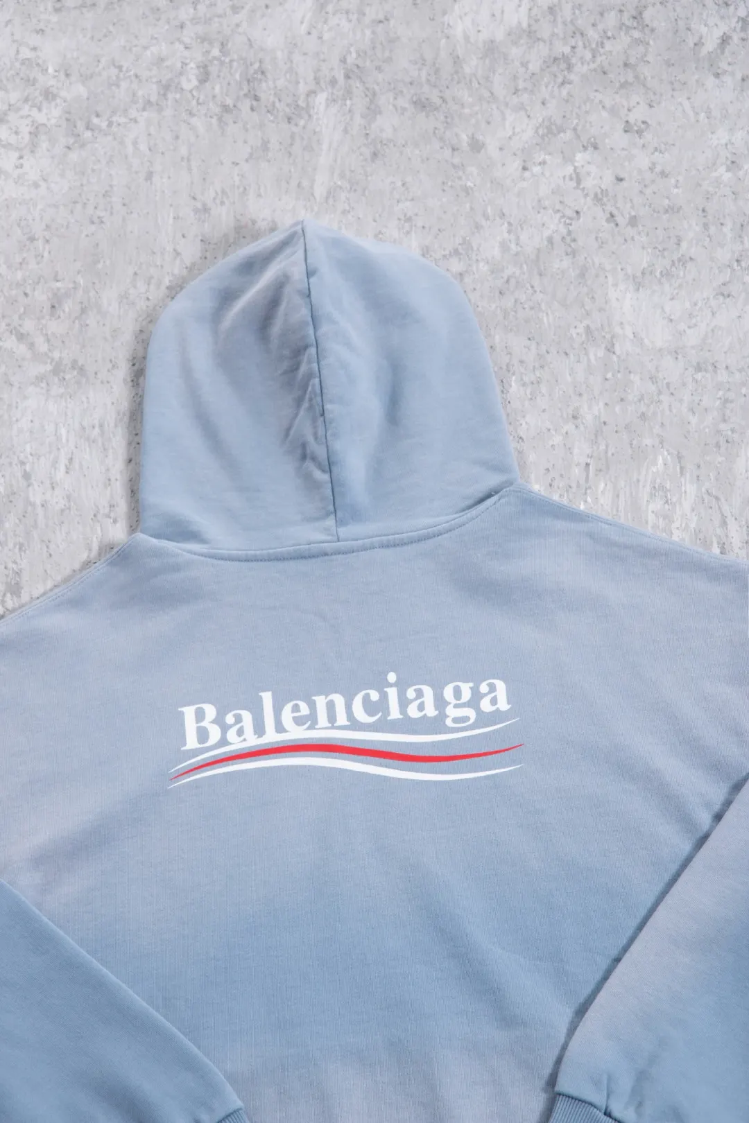 Logo-Print Washed Cotton Hoodie D19523702 — view 51