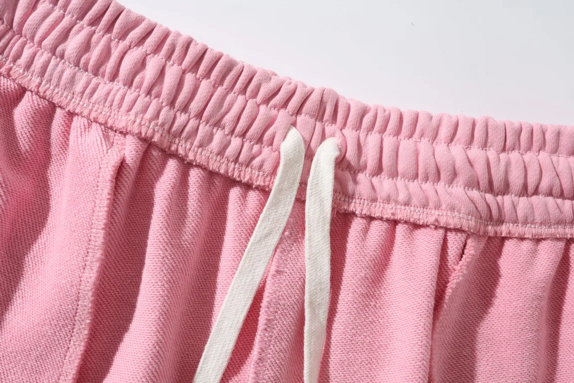 Logo Embroidered Striped Jersey Shorts D16521271 — view 7
