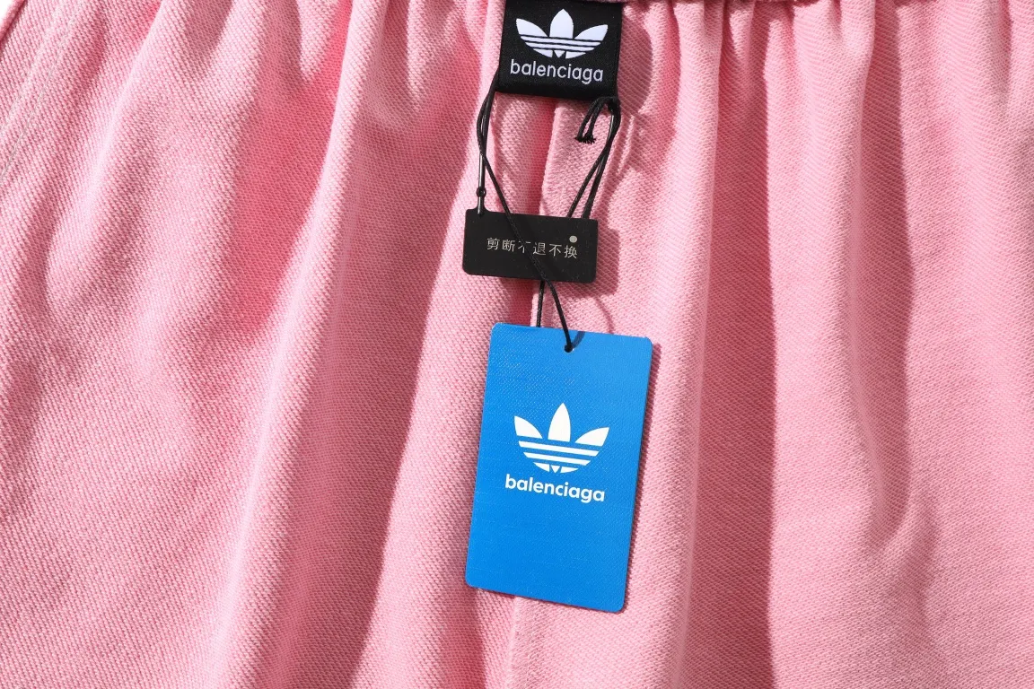 Logo Embroidered Striped Jersey Shorts D16521271 — view 8