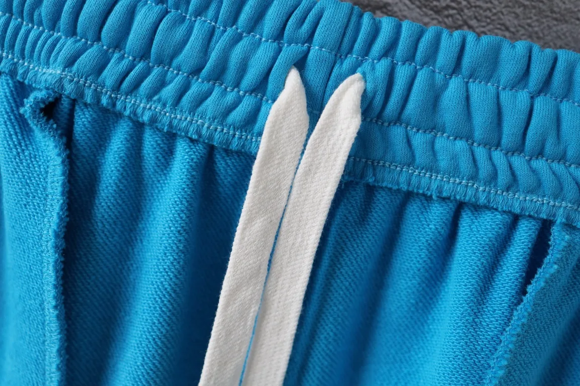 Logo Embroidered Striped Jersey Shorts D16521271 — view 15