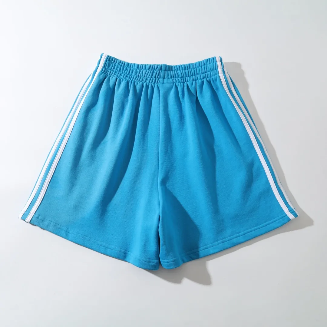 Logo Embroidered Striped Jersey Shorts D16521271 — view 20