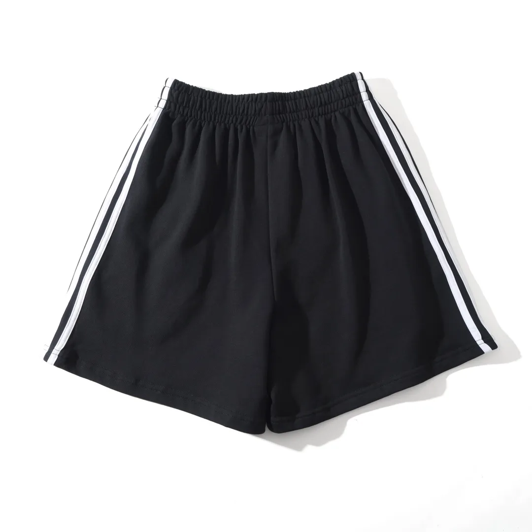 Logo Embroidered Striped Jersey Shorts D16521271 — view 38