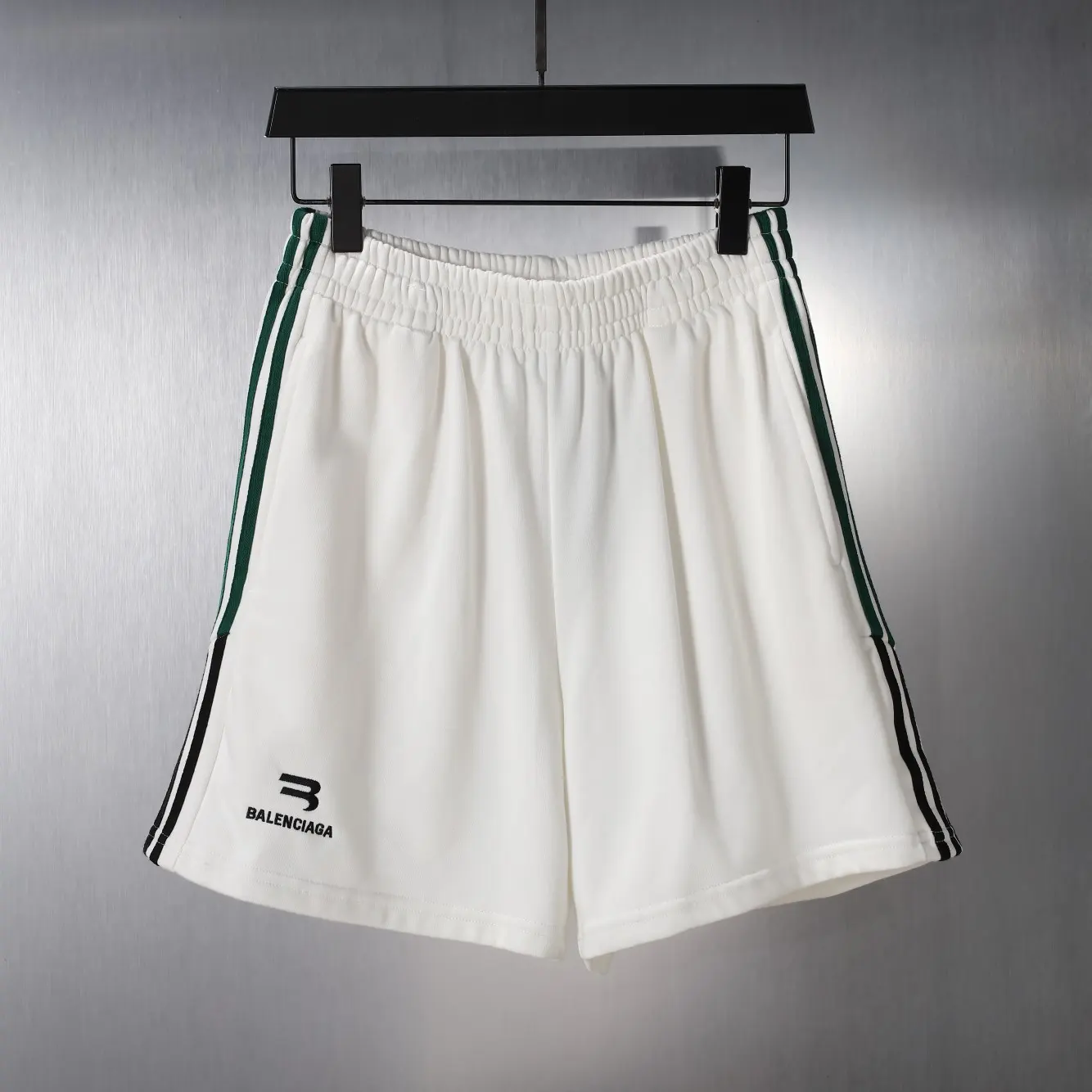 3B Logo Embroidered Side-Stripe Shorts D16521268