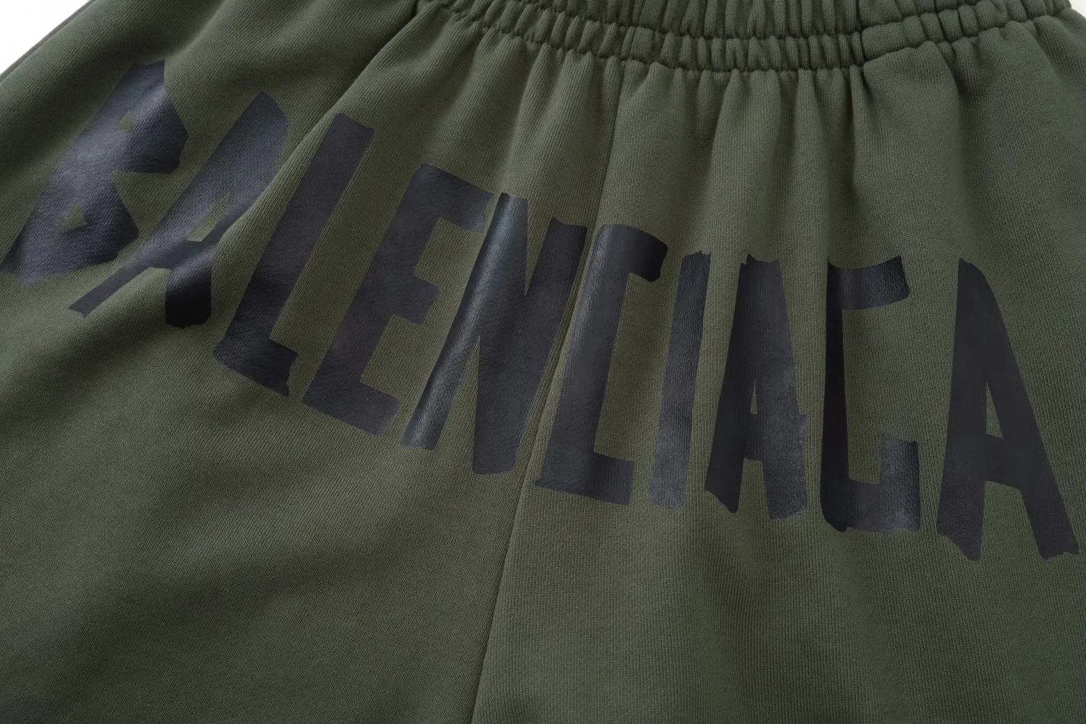 Logo Print Cotton Jersey Shorts D16518806 — view 30