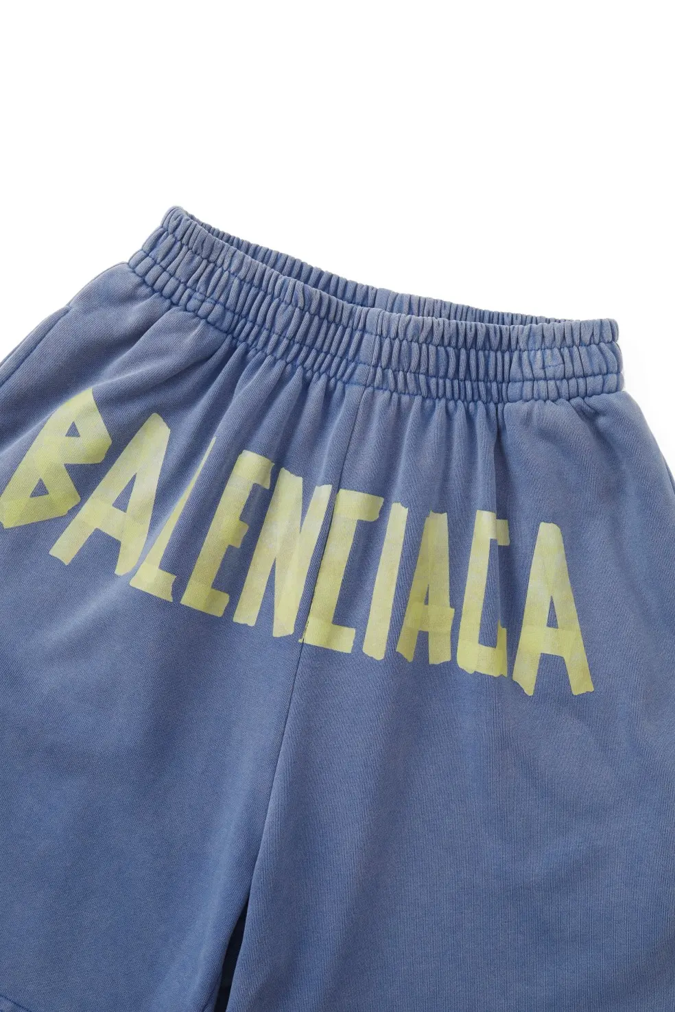 Logo Print Distressed Cotton Shorts D18918808 — view 12