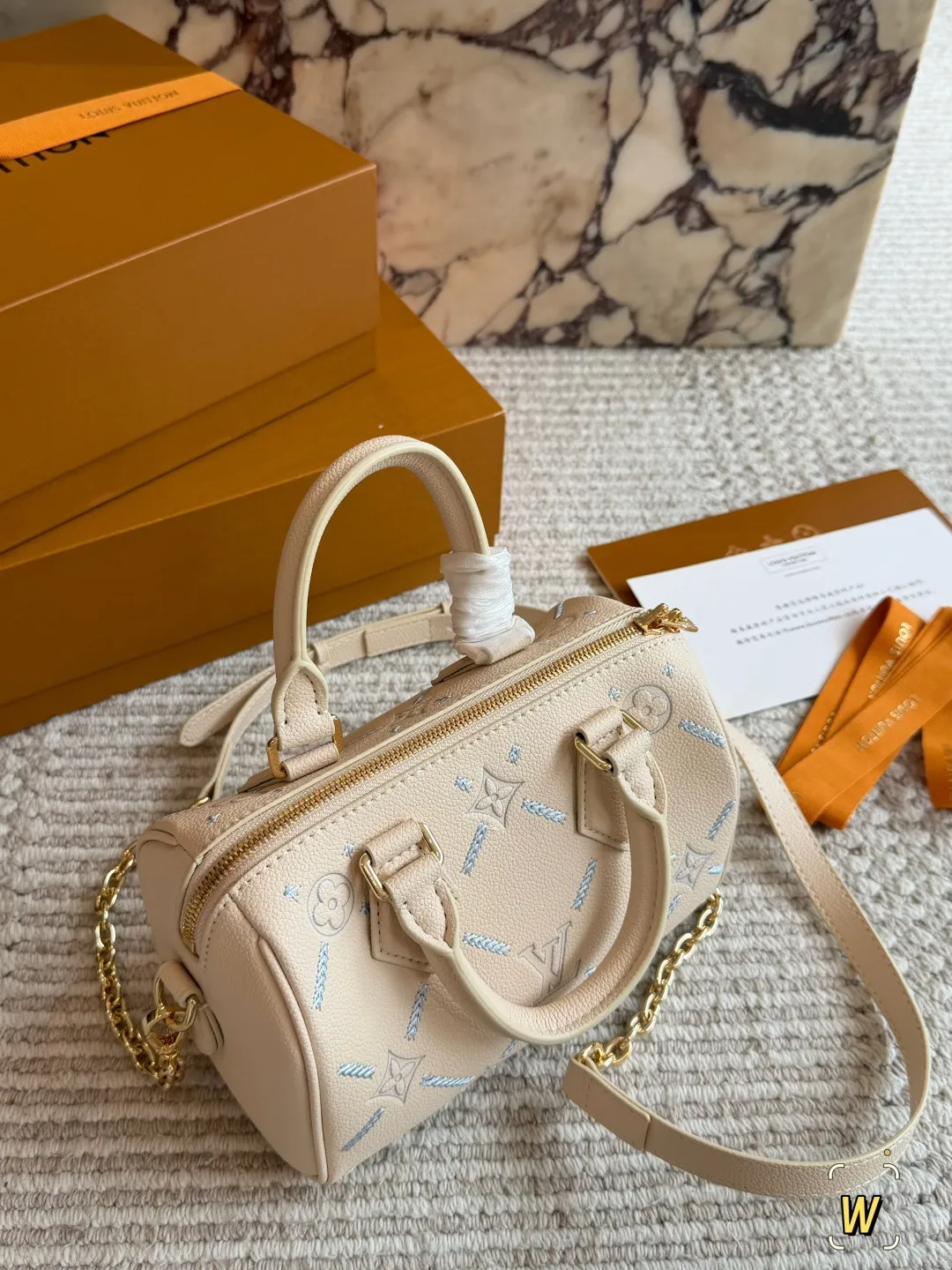 Speedy 20 Monogram Empreinte Top-Handle Bag D34518165 — view 4