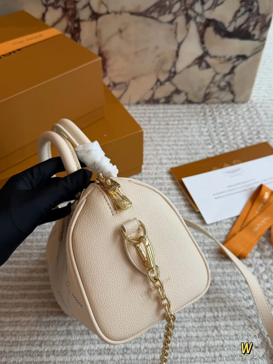 Speedy 20 Monogram Empreinte Top-Handle Bag D34518165 — view 5