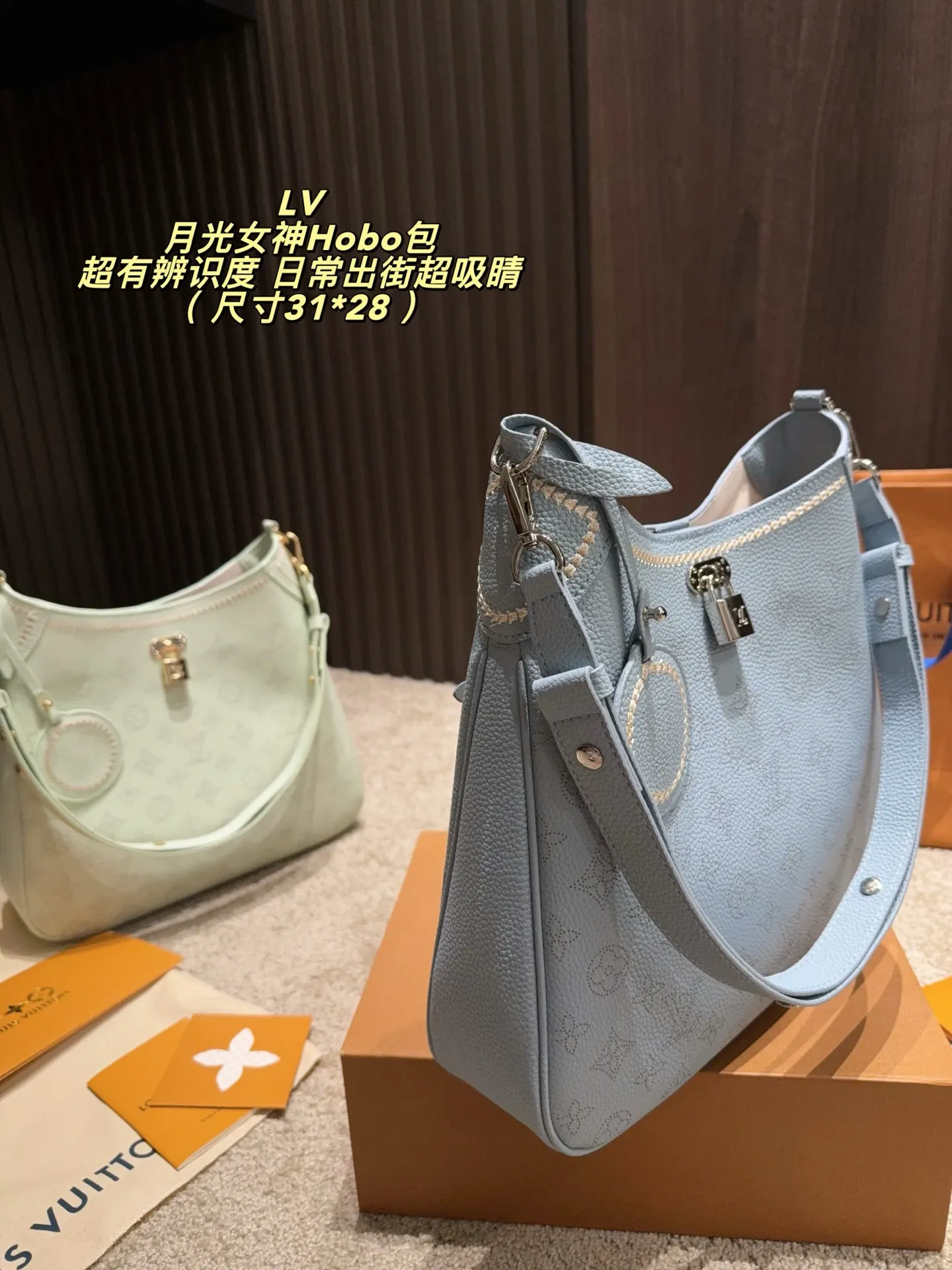 Beaubourg Hobo Monogram Perforated Leather Bag D34517924 — view 15