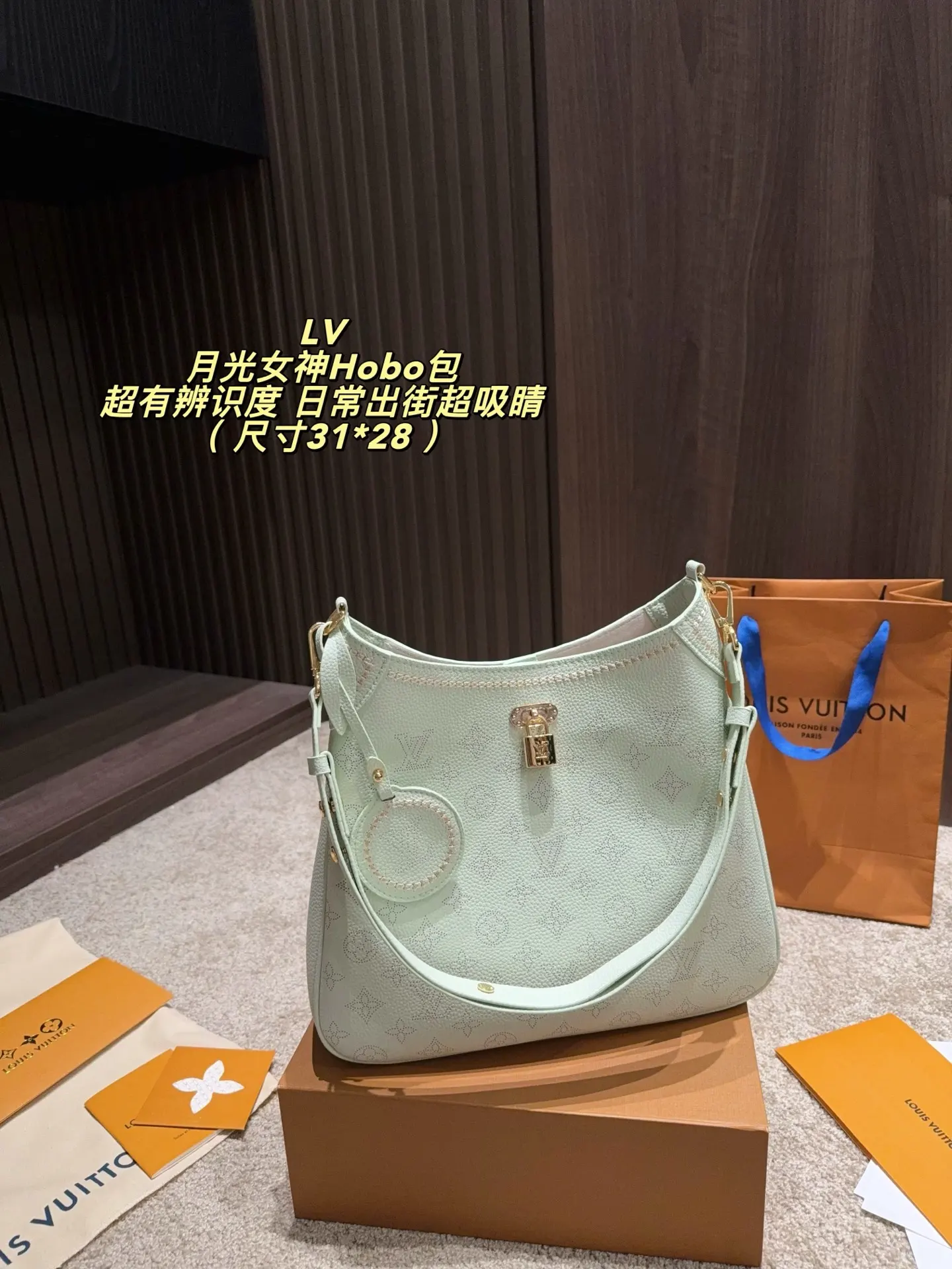 Beaubourg Hobo Monogram Perforated Leather Bag D34517924
