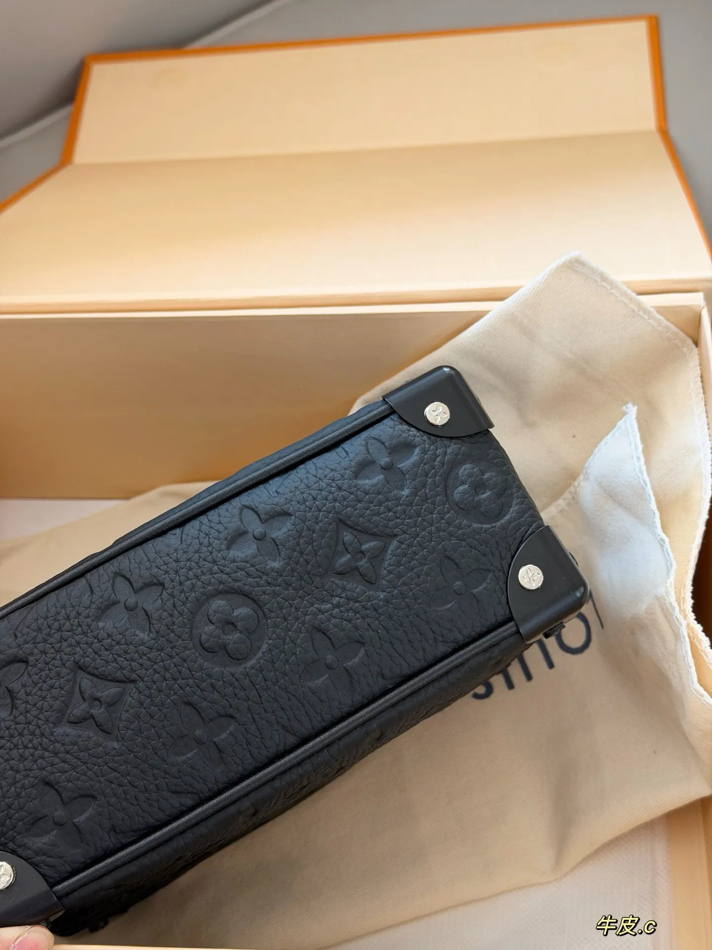 Monogram Embossed Box Bag D34518230 — view 4