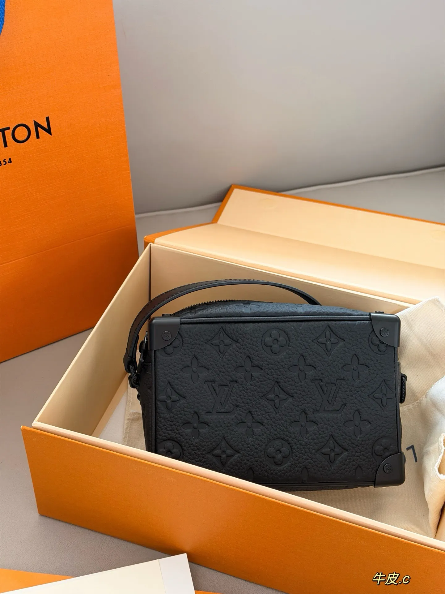 Monogram Embossed Box Bag D34518230 — view 5