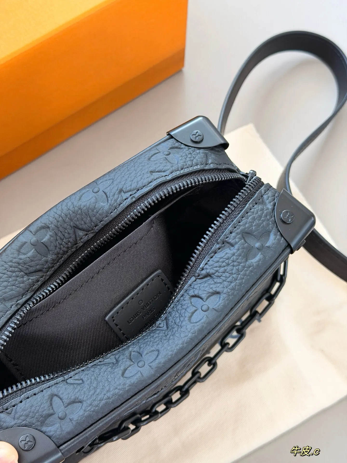 Monogram Embossed Box Bag D34518230 — view 7