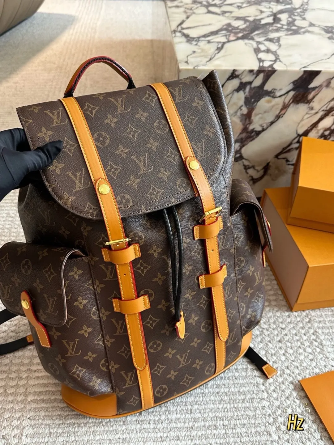 Tiro Monogram Canvas Backpack D34517985 — view 12