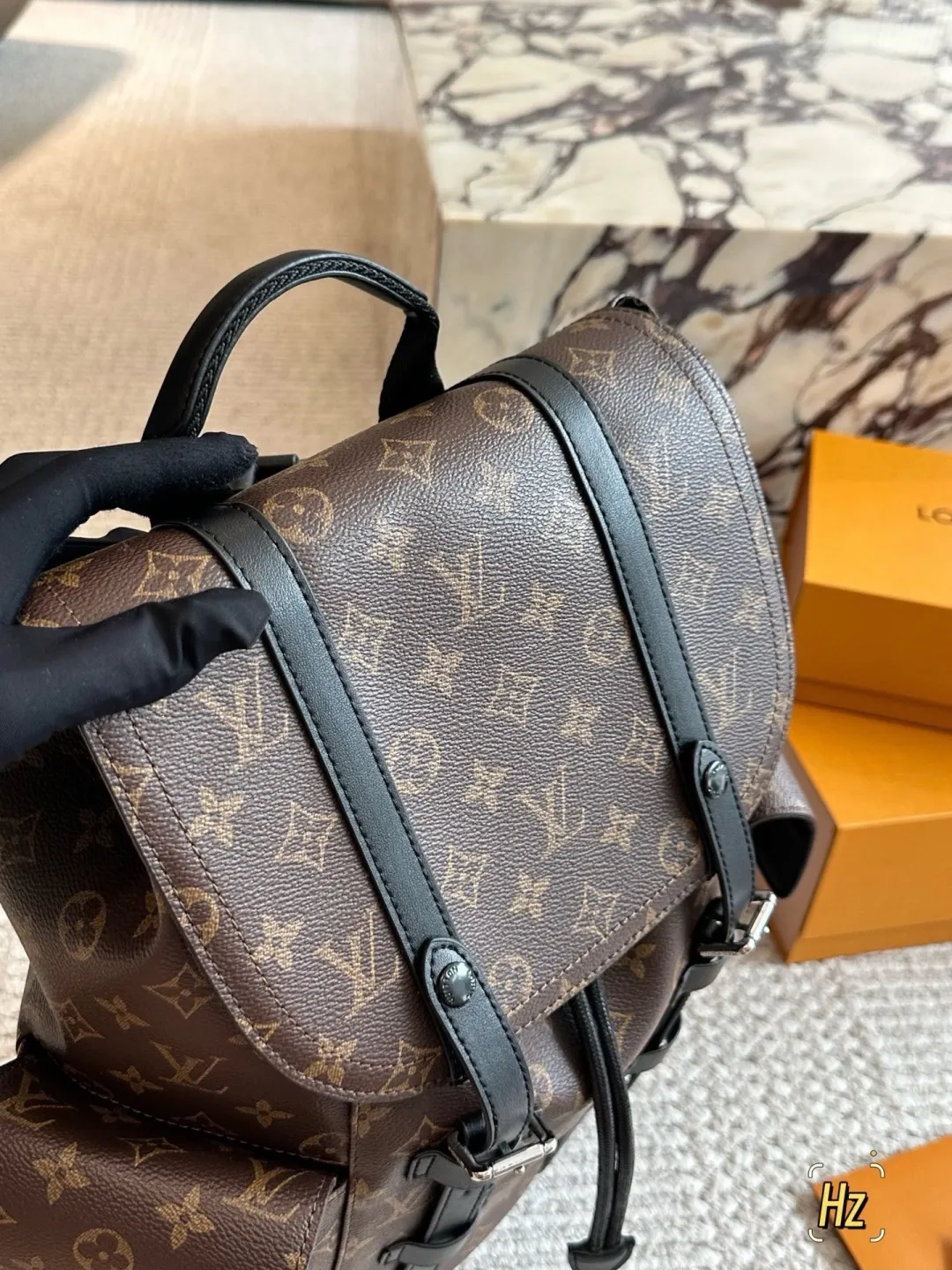 Tiro Monogram Canvas Backpack D34517985 — view 3