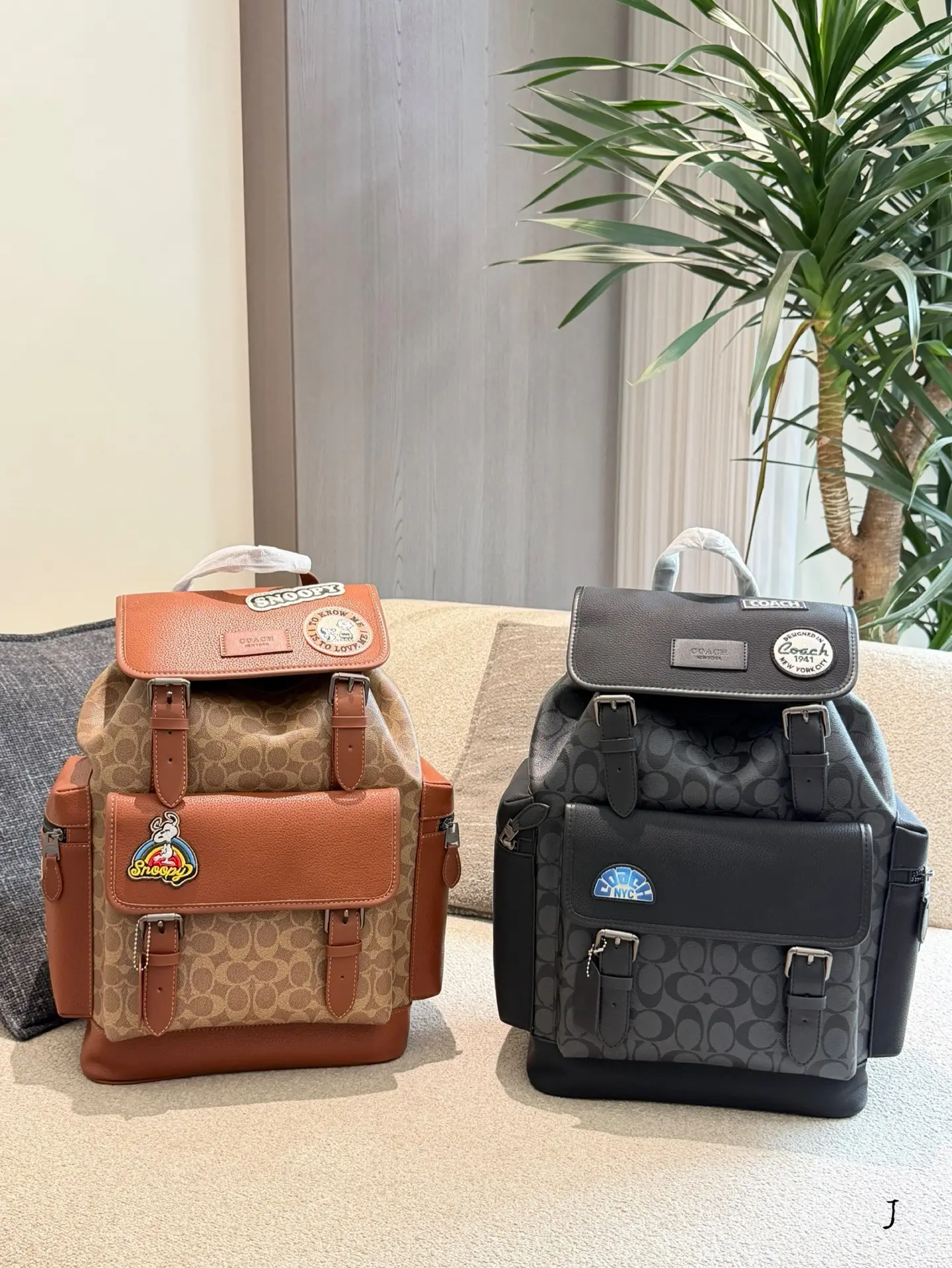 Sprint Signature Coated Canvas Backpack D35518031 — view 10