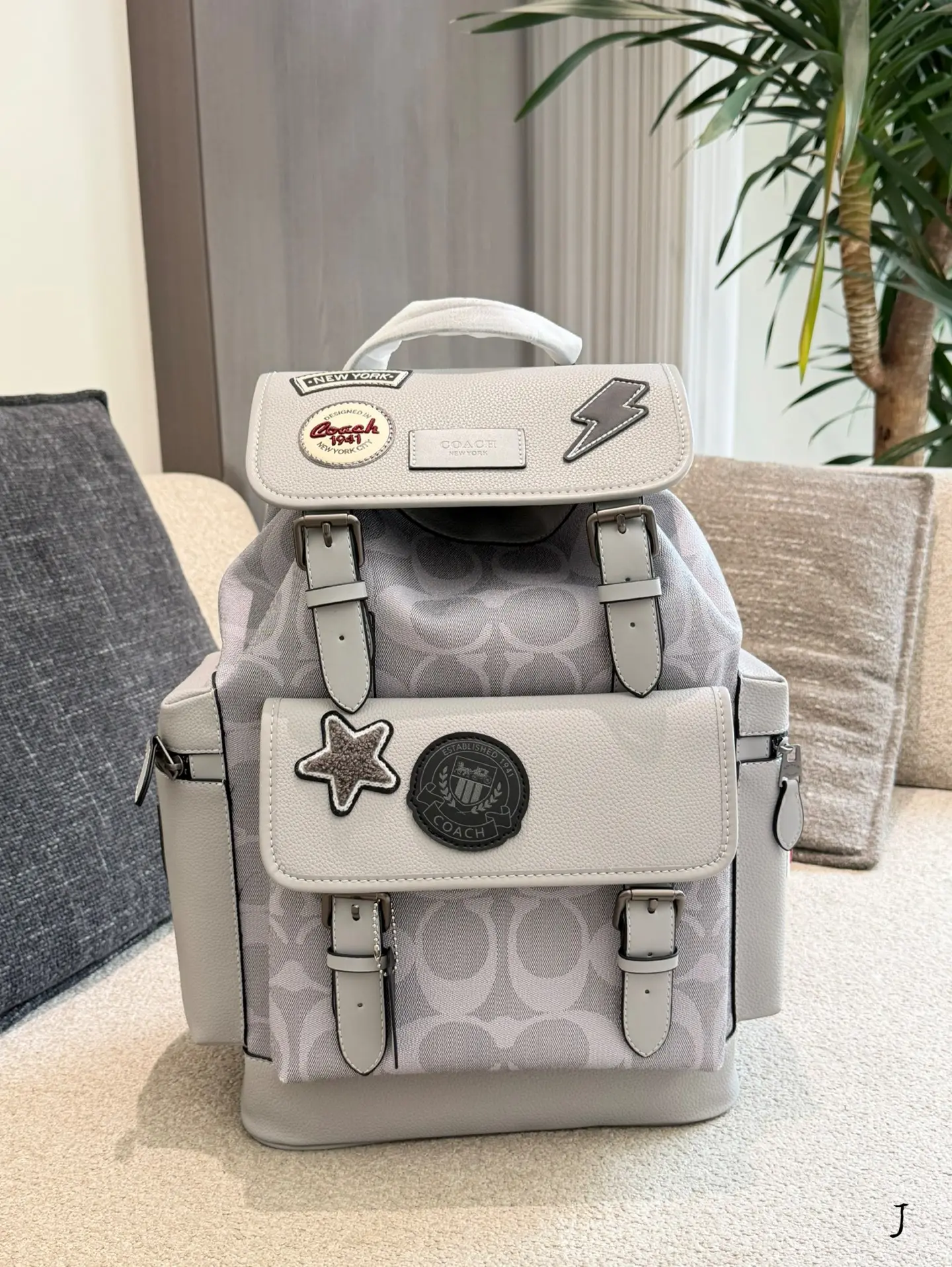 Sprint Signature Coated Canvas Backpack D35518031