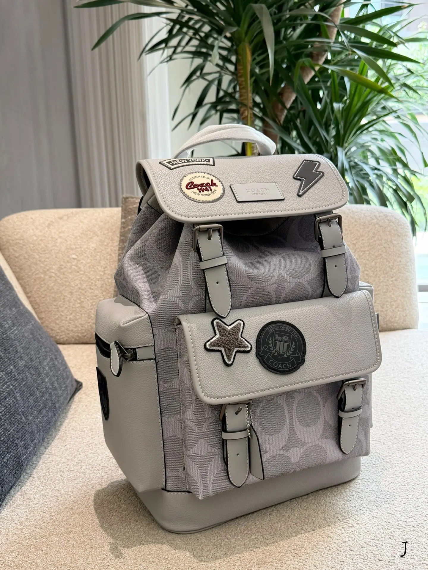 Sprint Signature Coated Canvas Backpack D35518031 — view 2