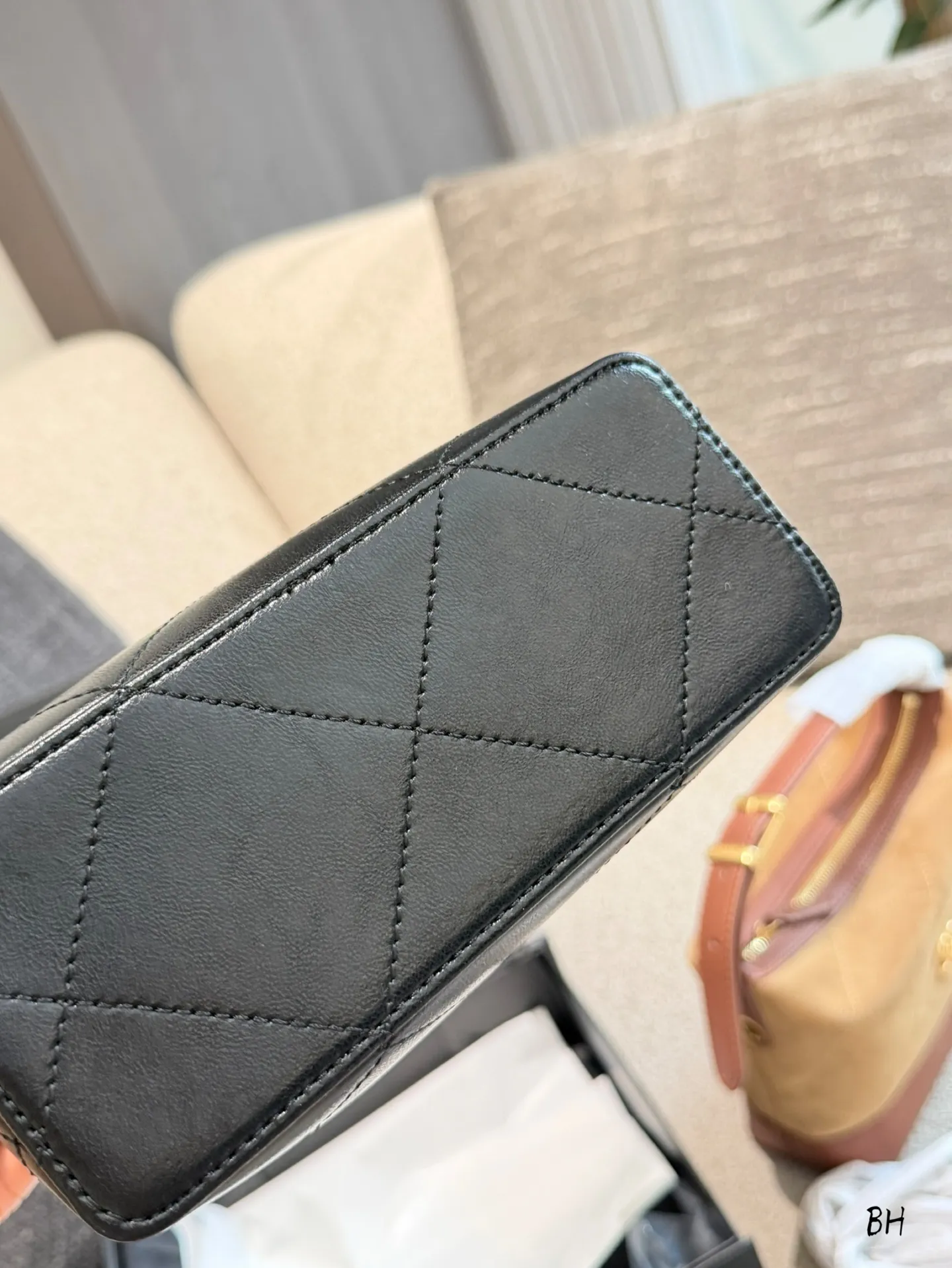 Chanel 26S Suede Lunchbox Bag D35518170 — view 9