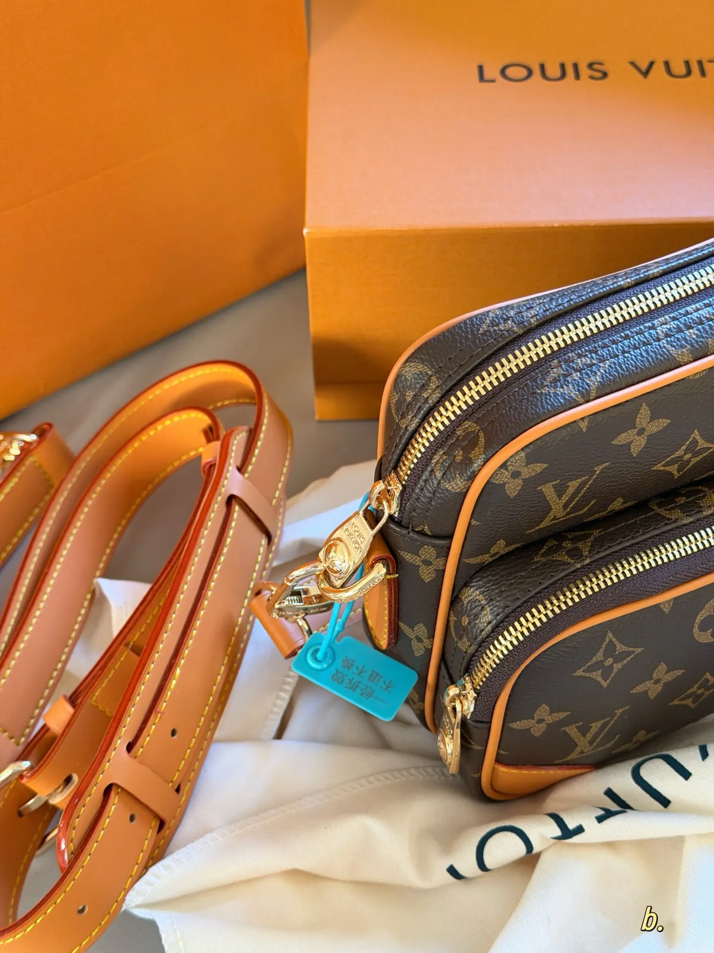 Monogram Canvas Camera Bag D36018233 — view 8