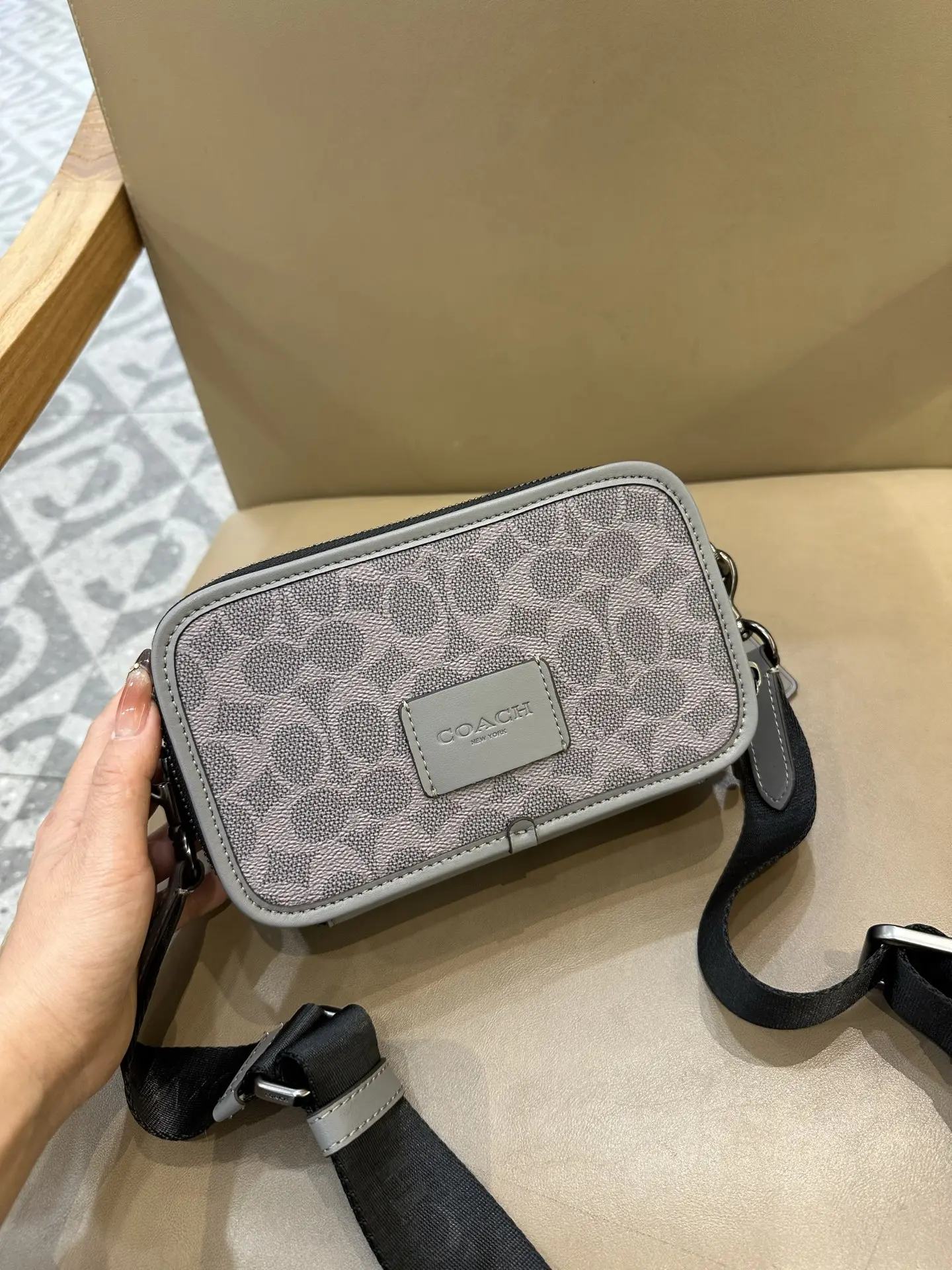 Wyatt Signature Canvas Camera Bag D38017959