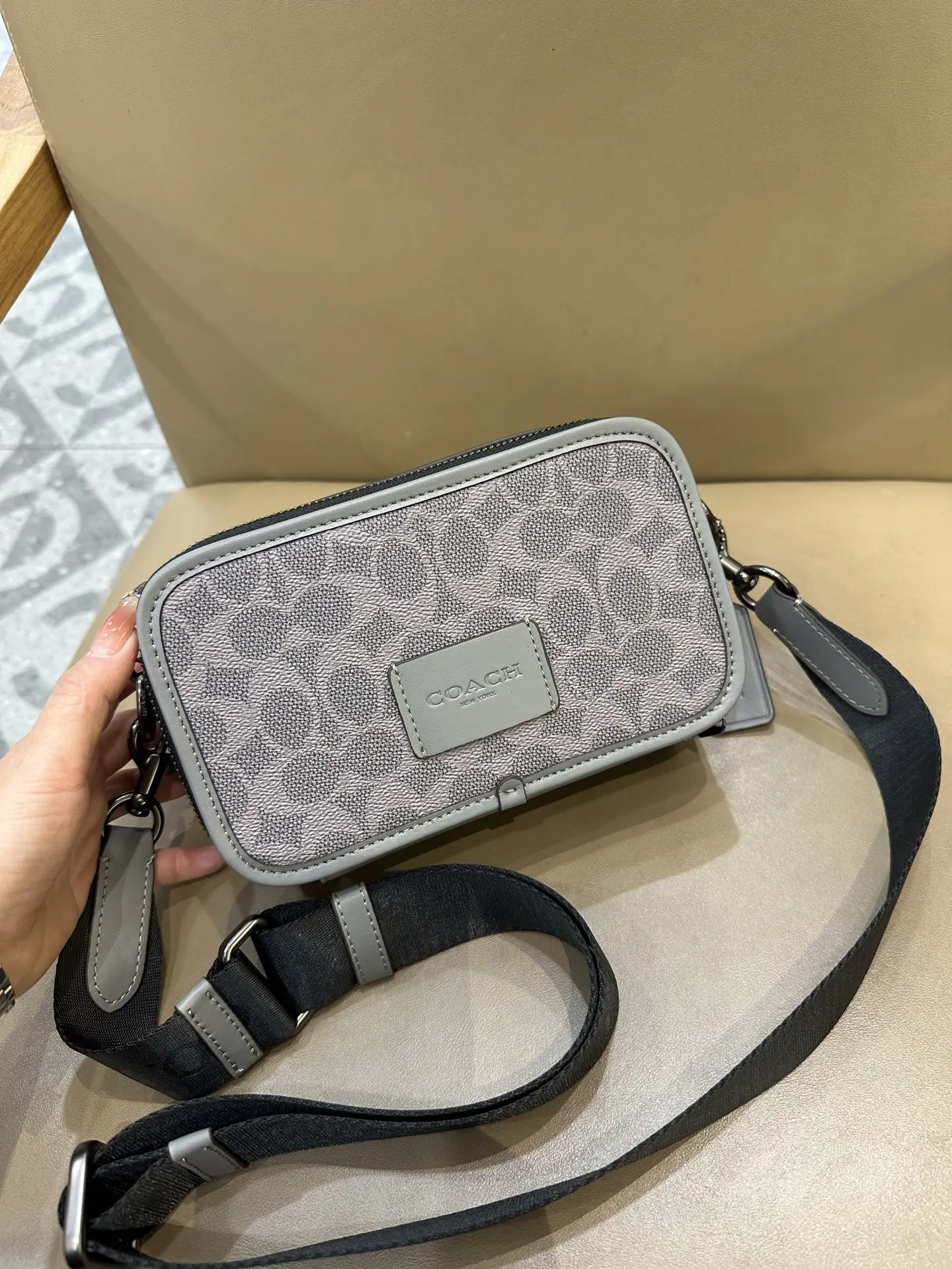 Wyatt Signature Canvas Camera Bag D38017959 — view 2