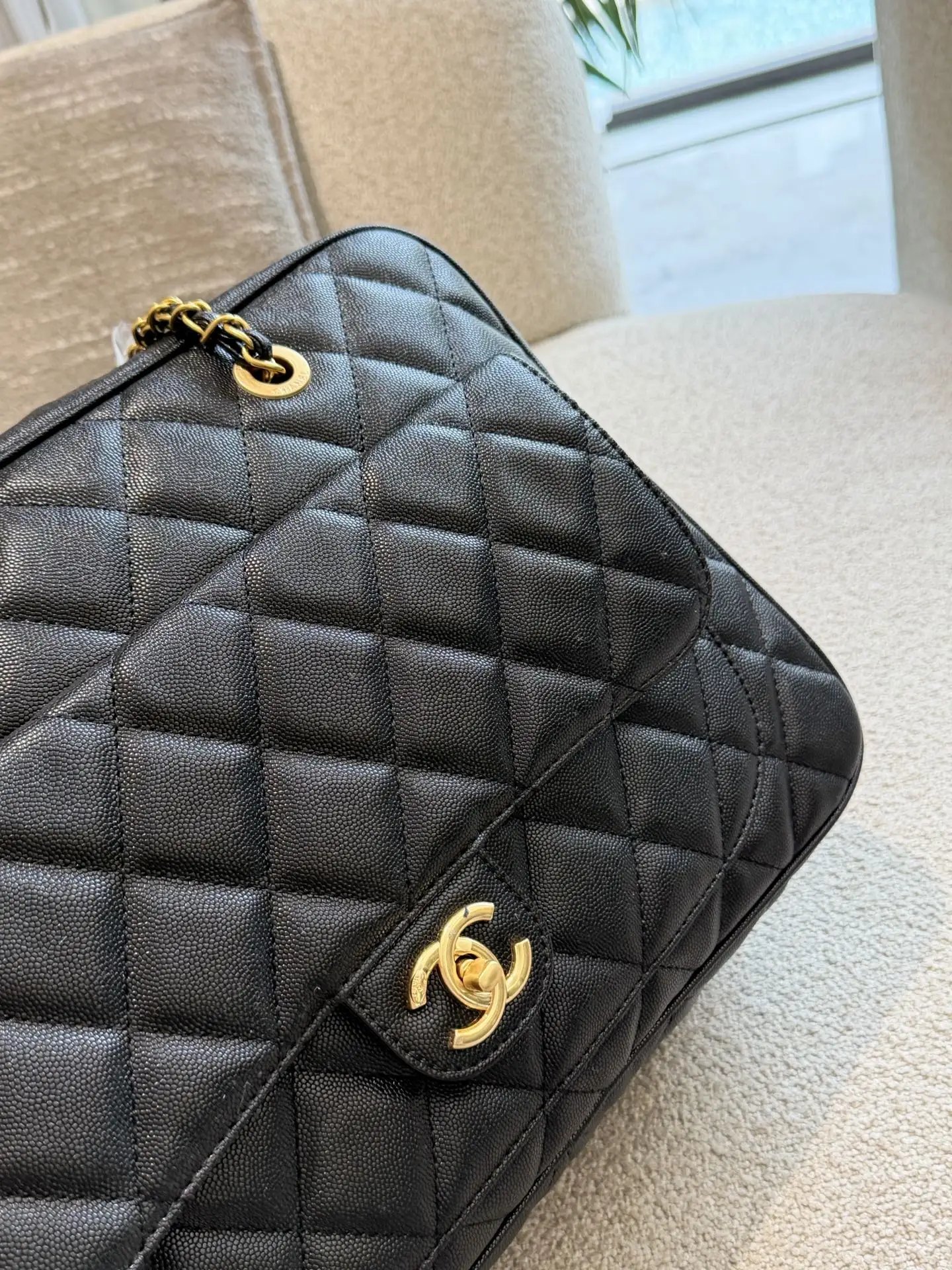 Quilted Leather Boston Bag D39018030 — view 5