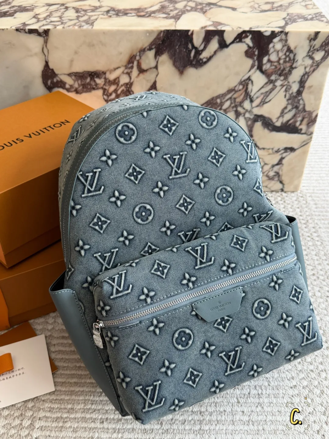 Monogram Denim Backpack D39518458