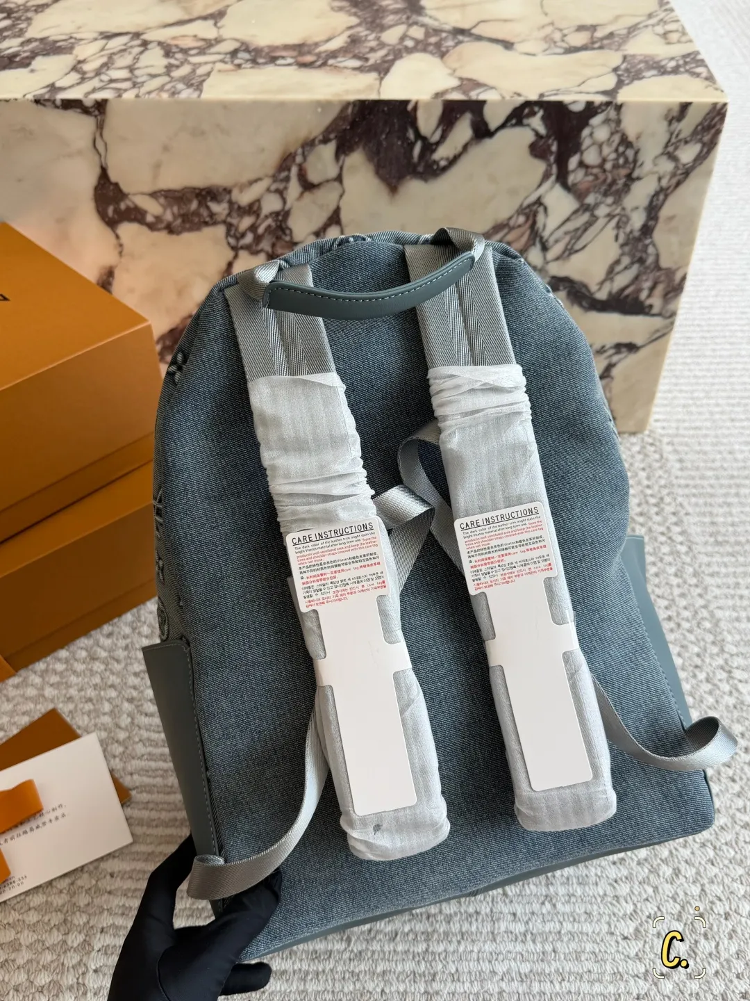 Monogram Denim Backpack D39518458 — view 5