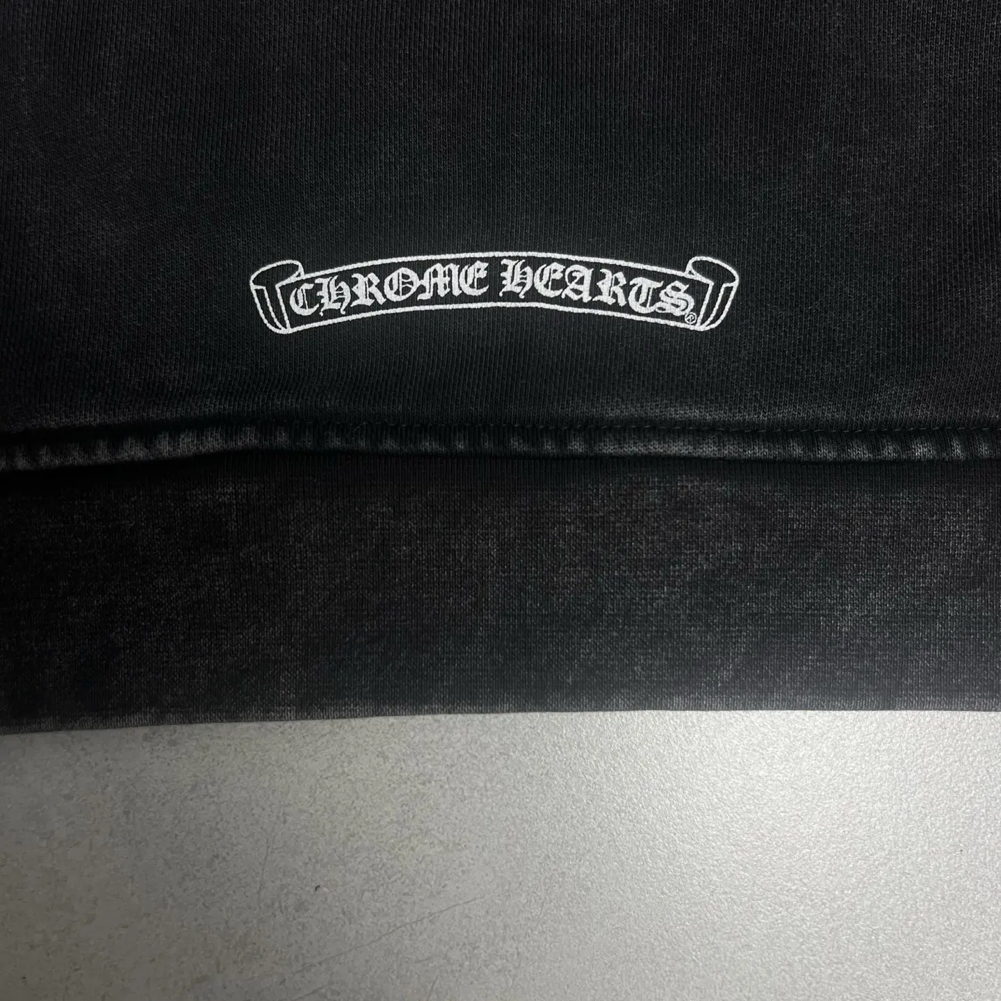 Logo-Print Washed Cotton Hoodie D21021450 — view 6