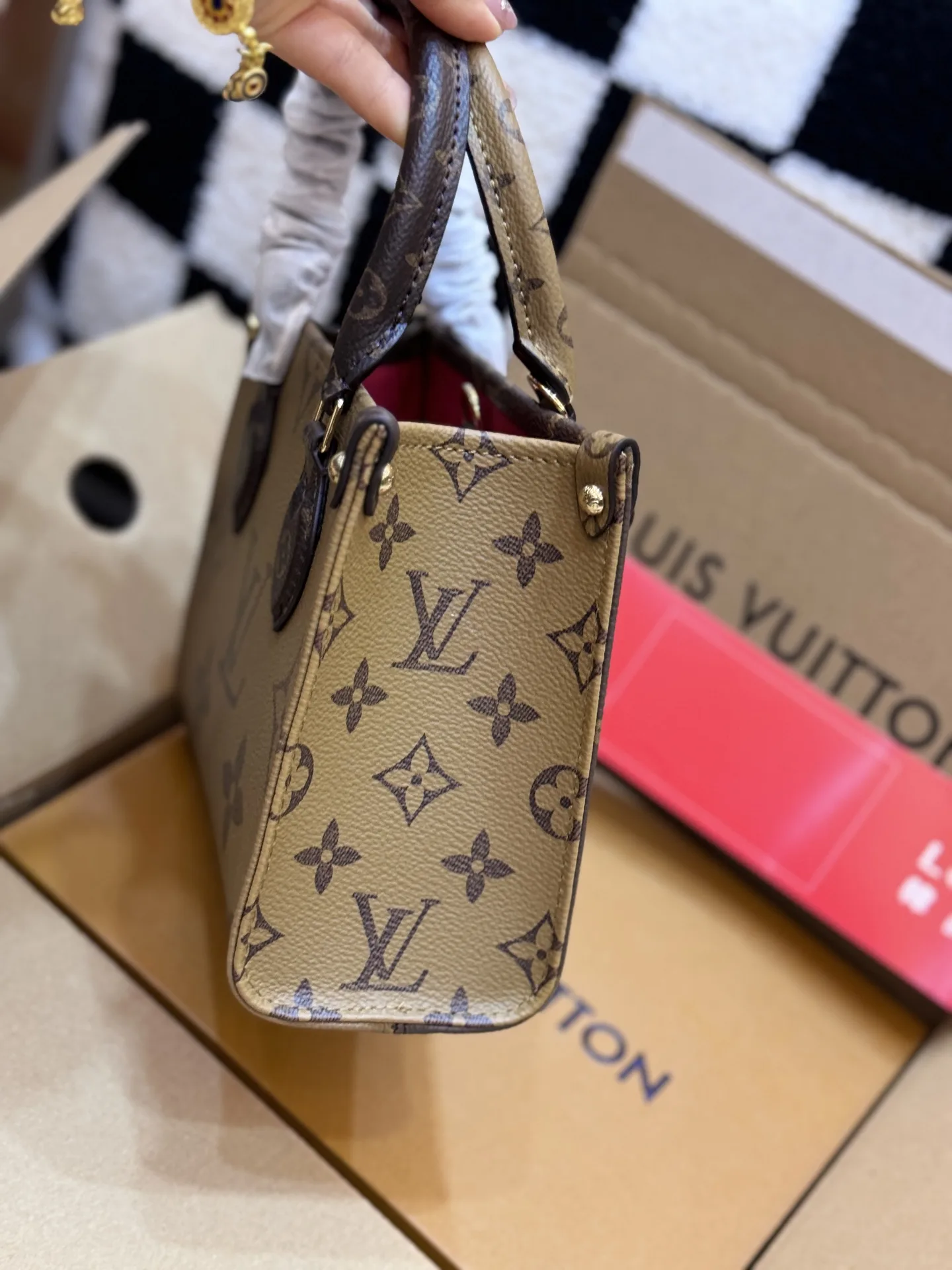 Onthego Mini Monogram Tote Bag D42017792 — view 9