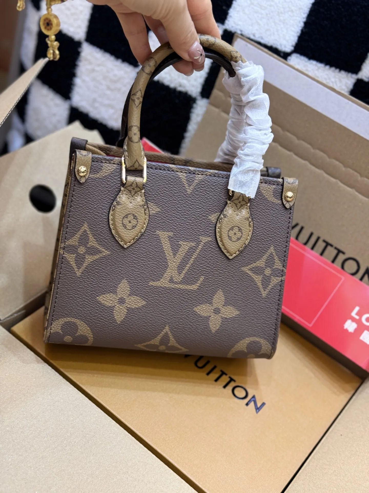 Onthego Mini Monogram Tote Bag D42017792 — view 14
