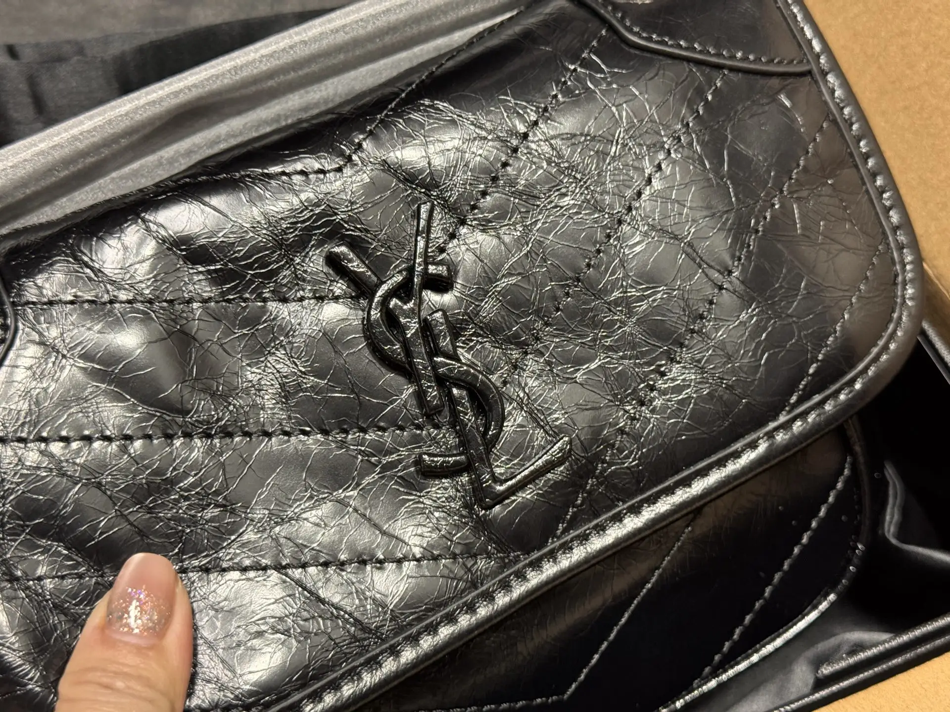 Saint Laurent Niki D-Buckle Shoulder Bag D50017770 — view 2