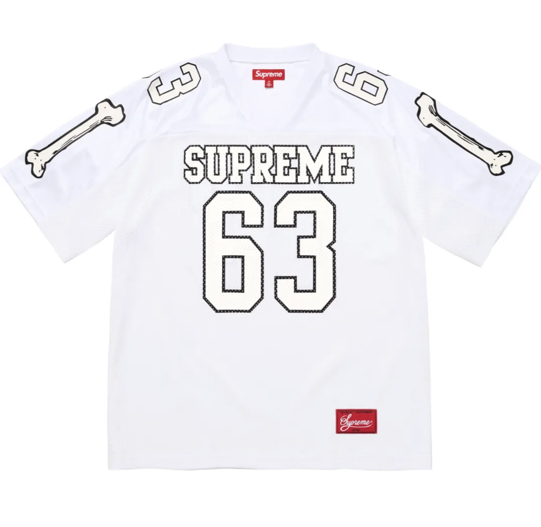 Bones Mesh Football Jersey D7815348 — view 3