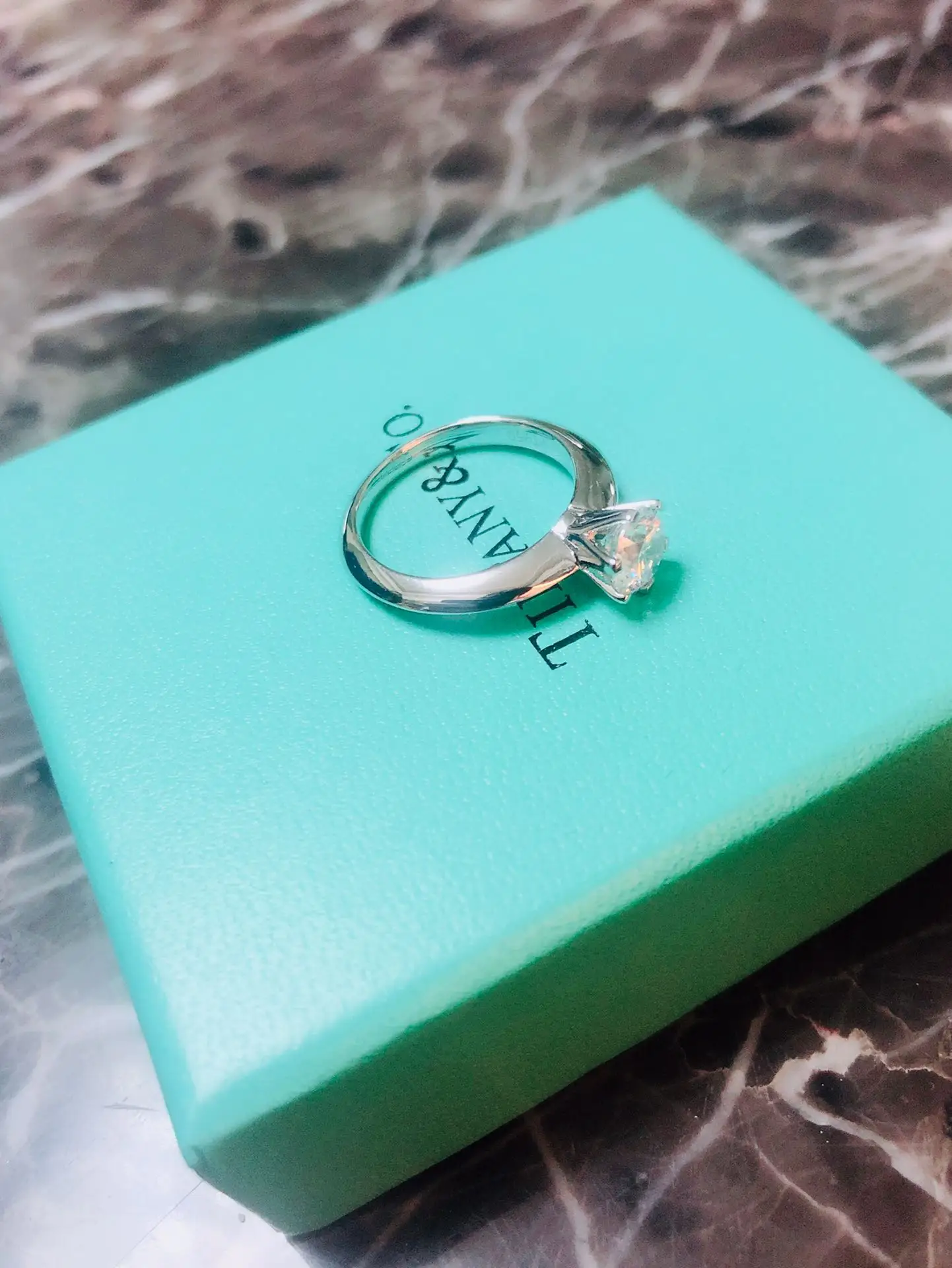 Classic Six-Prong Solitaire Ring (Sterling Silver) D17016661