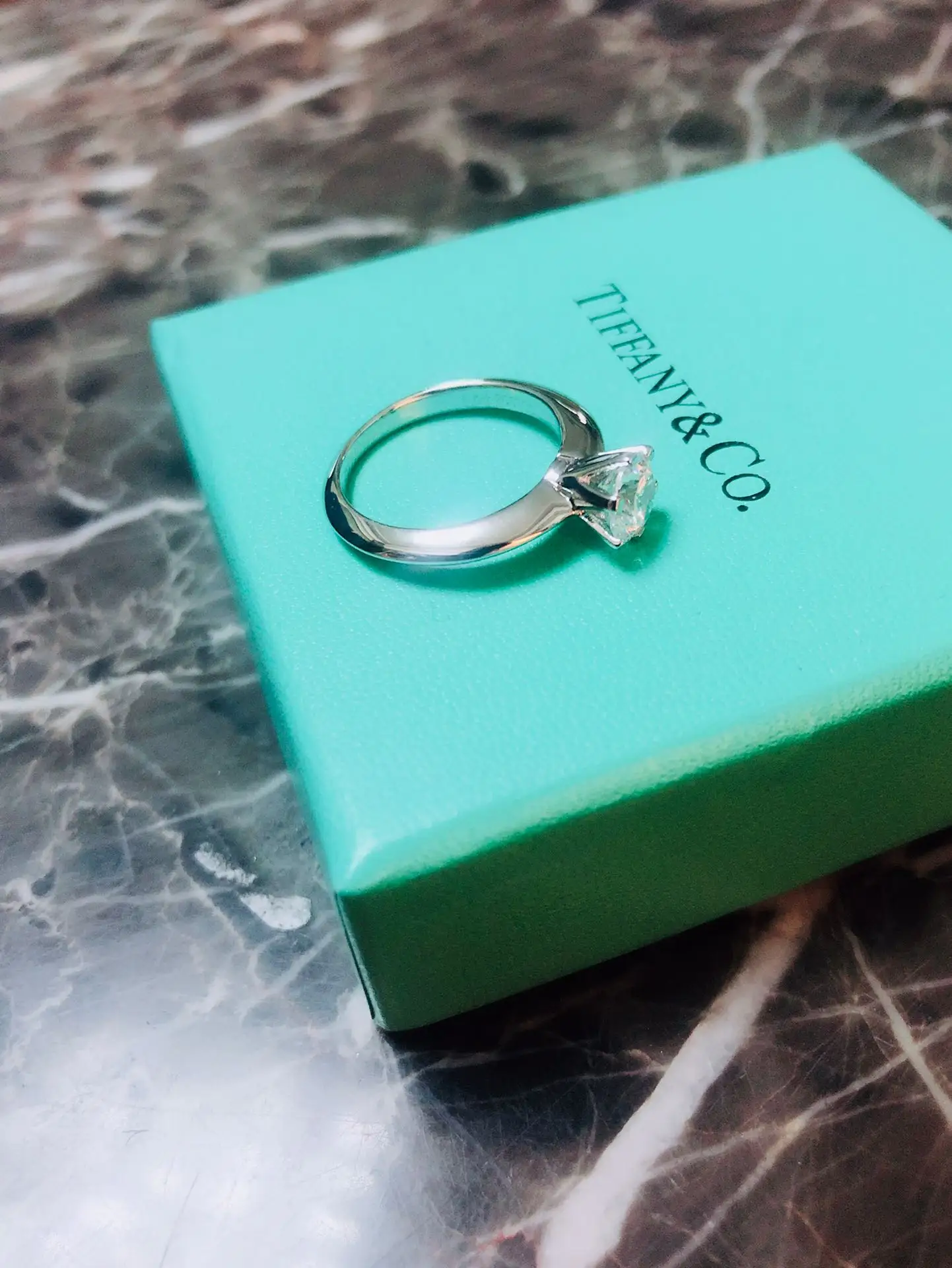 Classic Six-Prong Solitaire Ring (Sterling Silver) D17016661 — view 6