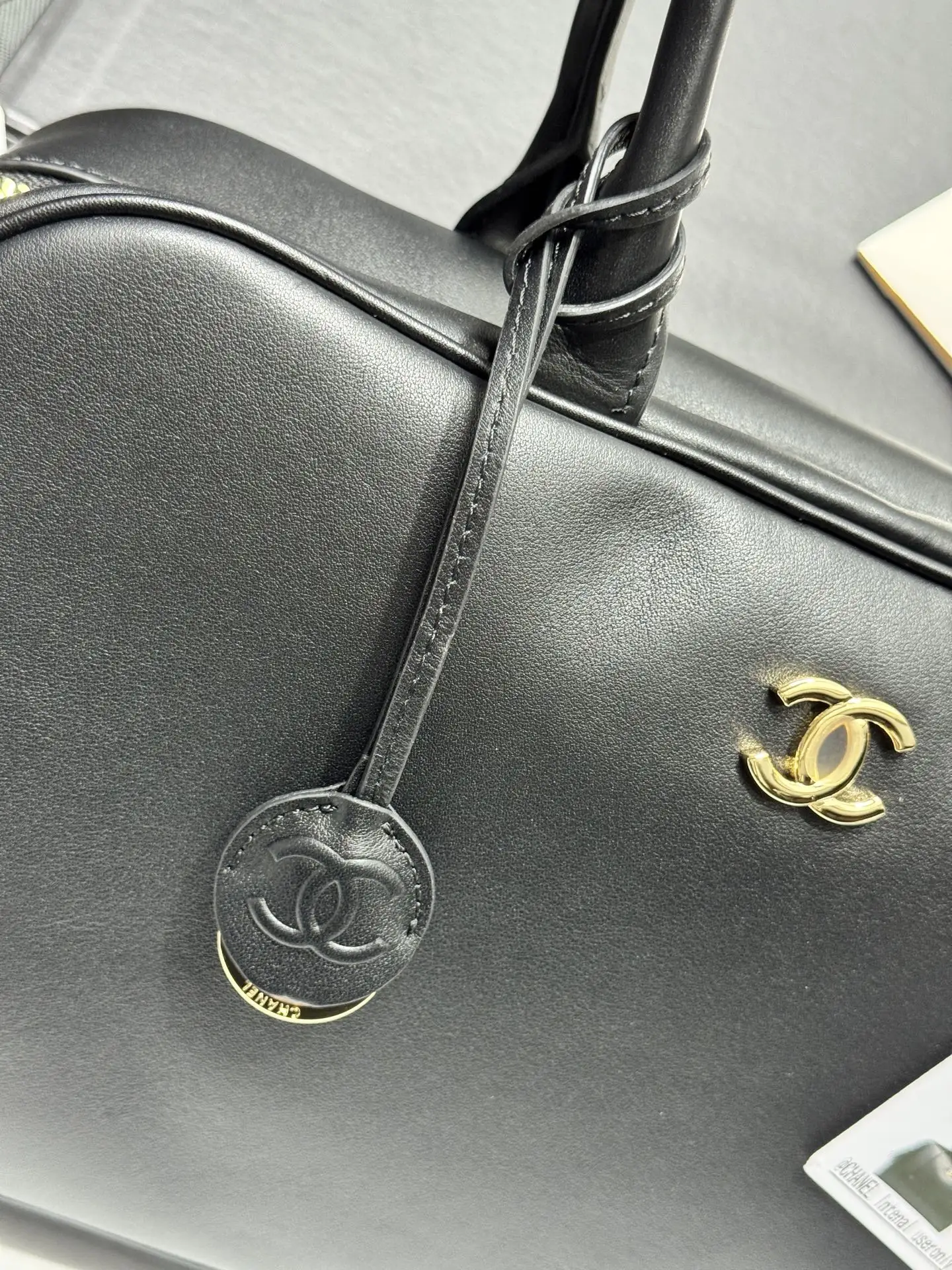 Chanel Bowling Bag in Smooth Leather D53017837 — view 2