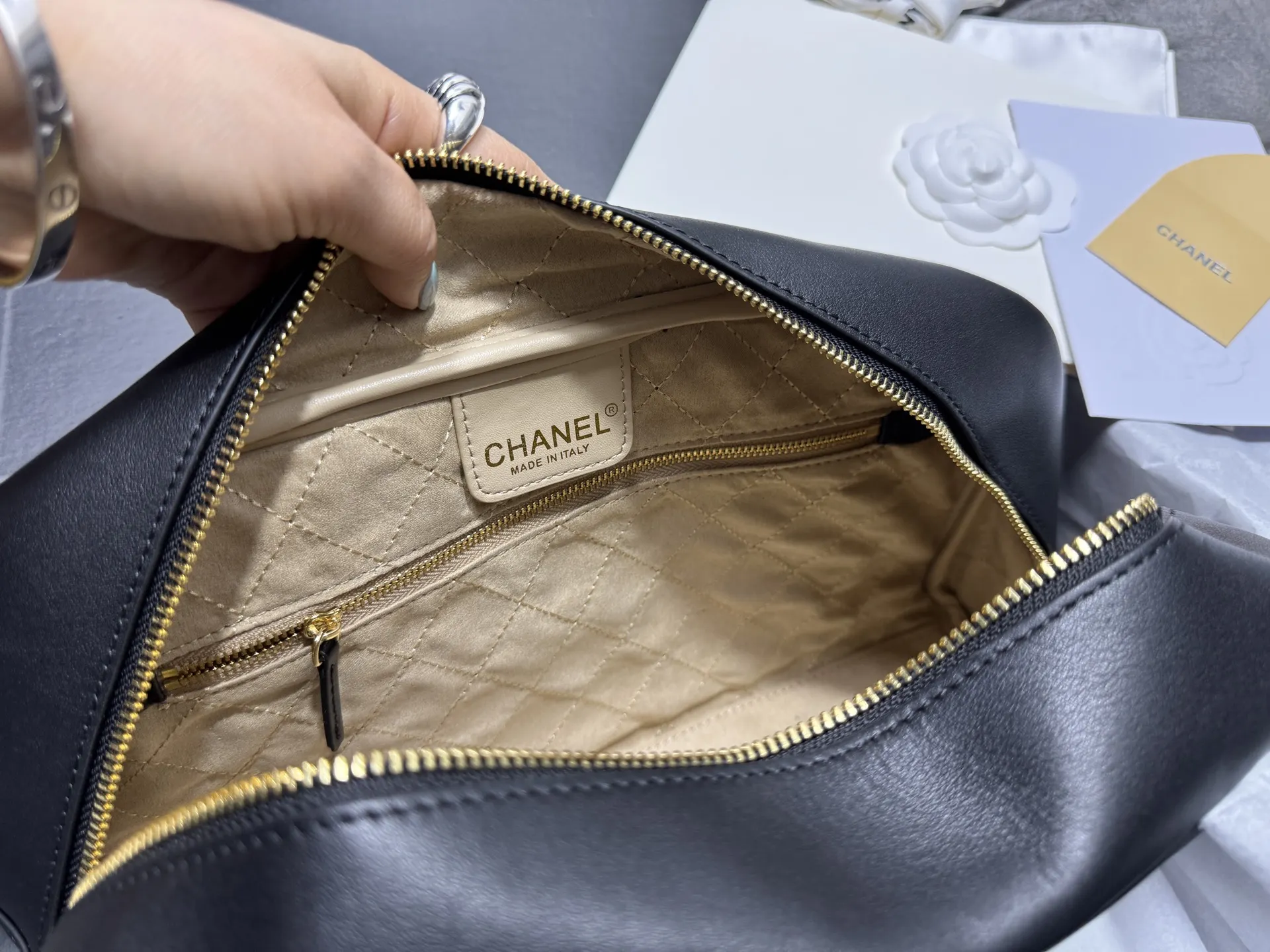 Chanel Bowling Bag in Smooth Leather D53017837 — view 9