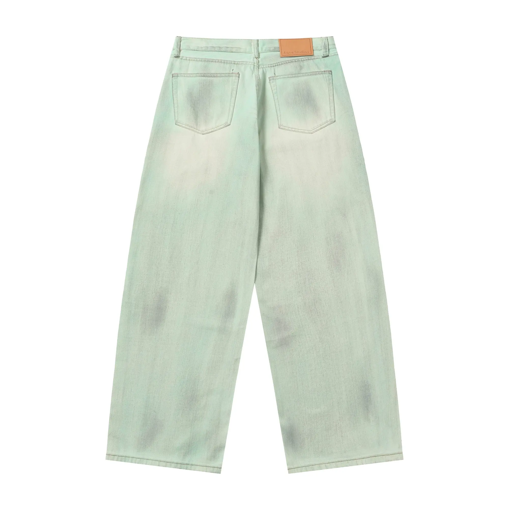 1981M Distressed Mud-Dye Luminous Jeans D22020555 — view 20