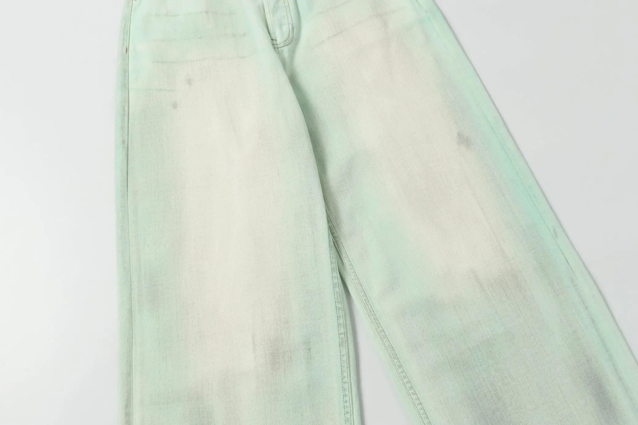 1981M Distressed Mud-Dye Luminous Jeans D22020555 — view 21