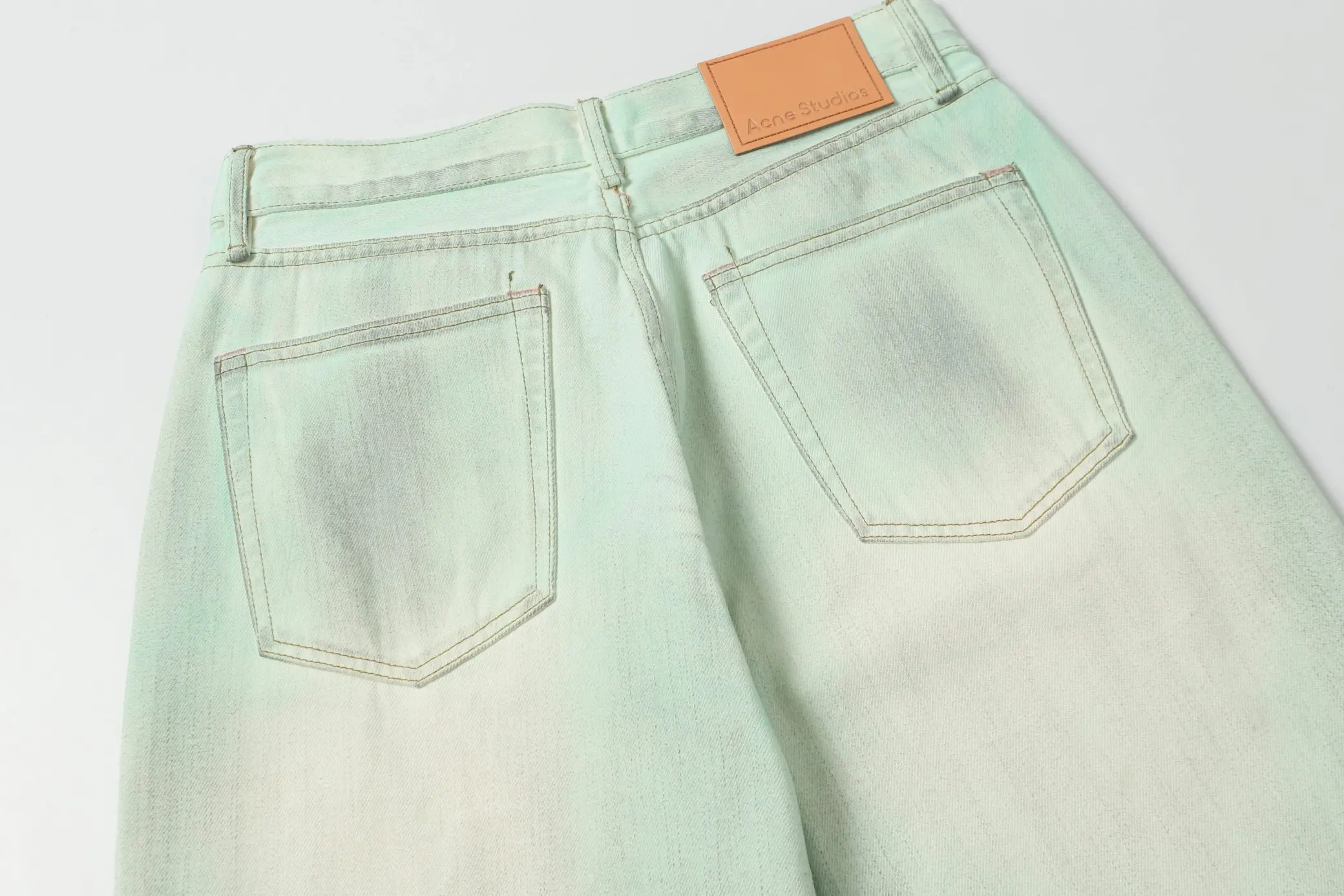 1981M Distressed Mud-Dye Luminous Jeans D22020555 — view 23