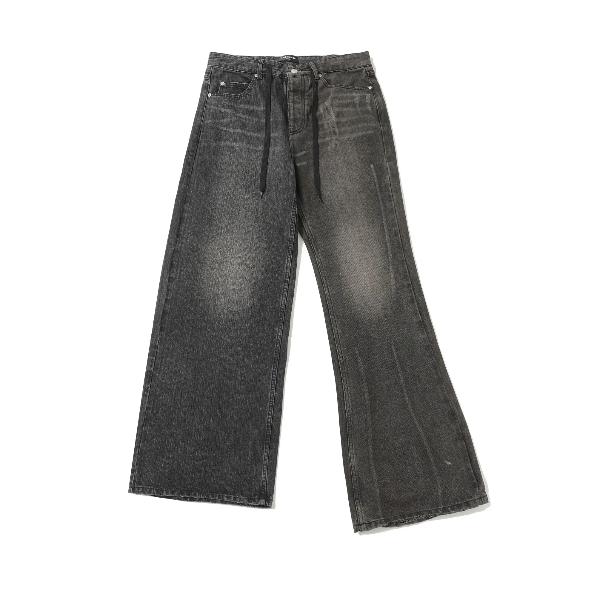 Asymmetric Hybrid Straight and Flare Jeans D23520564 — view 10