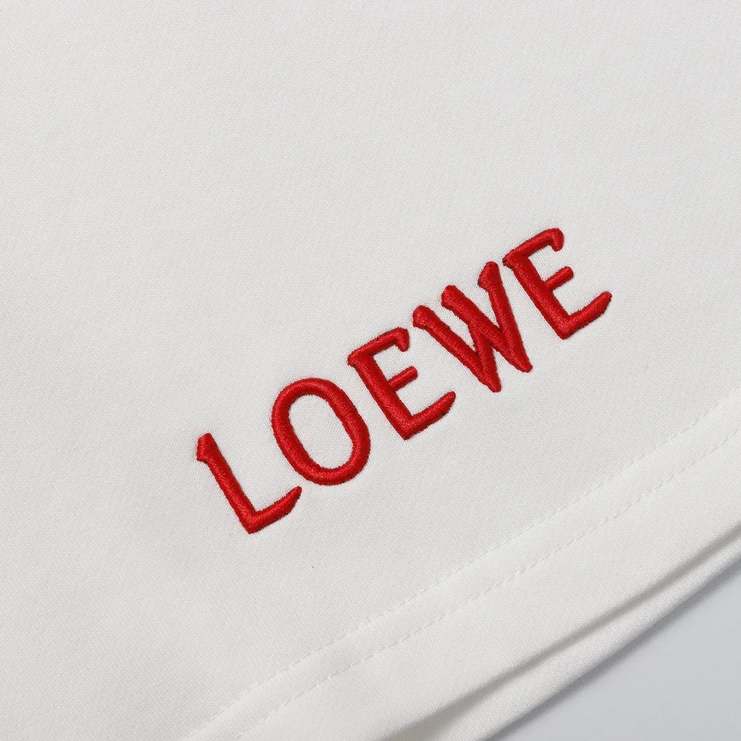 Embroidered Logo Cotton Jersey Shorts D17518700 — view 5