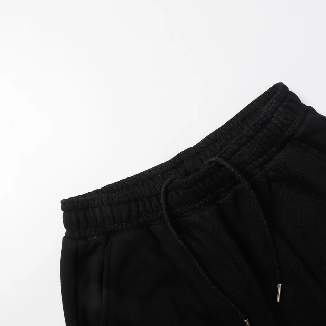 Embroidered Logo Cotton Jersey Shorts D17518701 — view 3