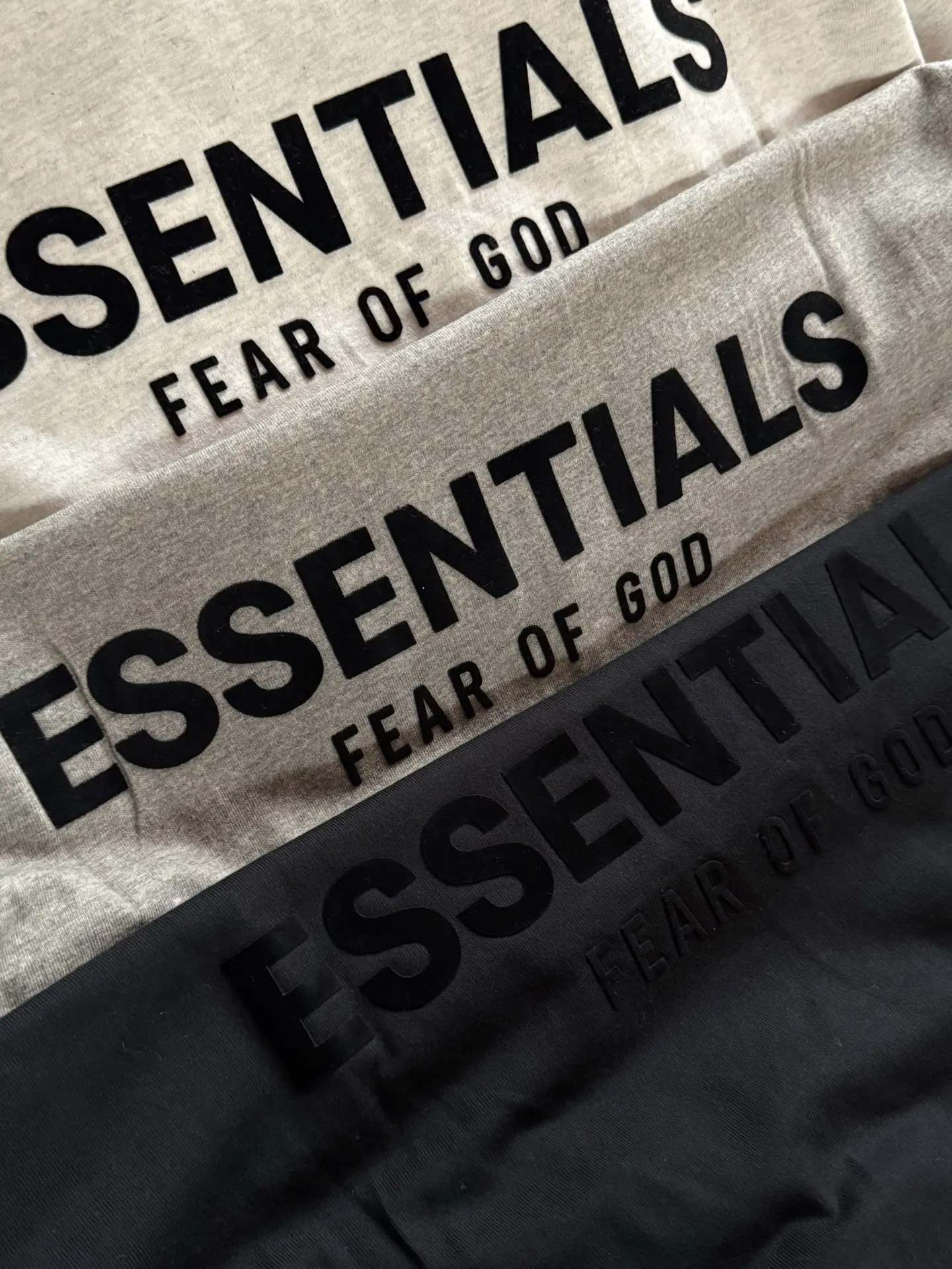 Essentials Flocked Logo Cotton T-Shirt D11823698 — view 5