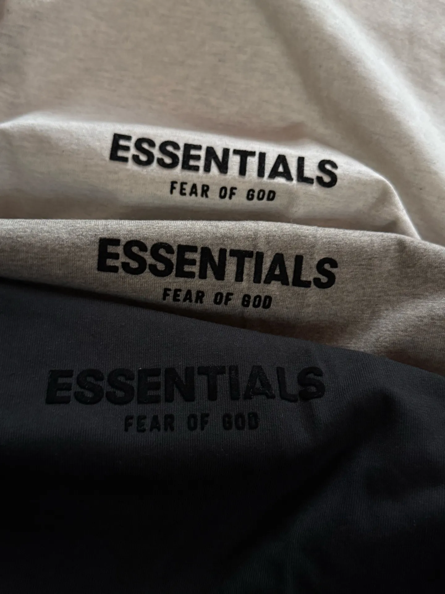 Essentials Flocked Logo Cotton T-Shirt D11823698 — view 9