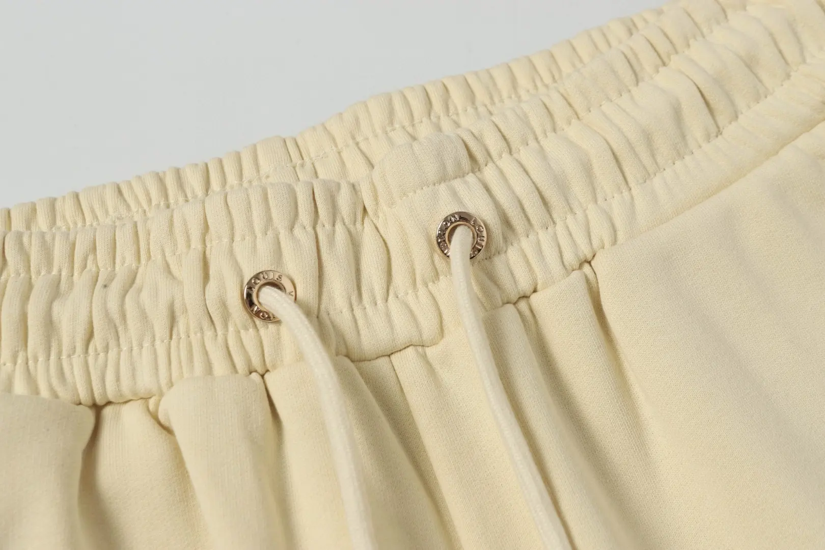 Logo Embroidered Cotton Jersey Shorts D20018707 — view 6