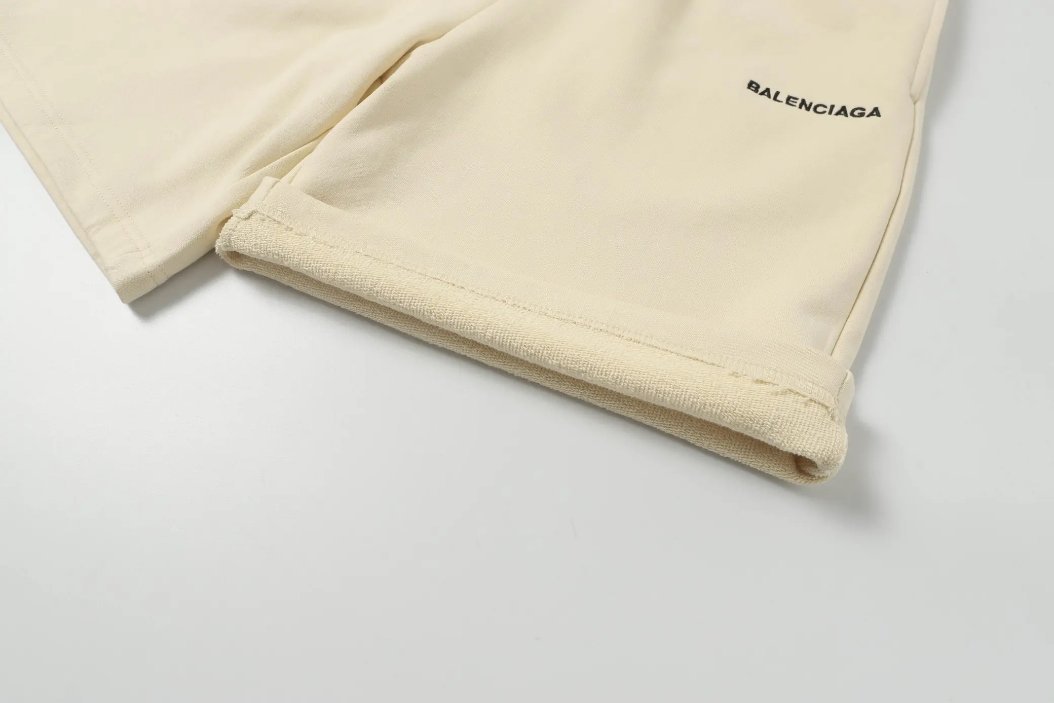 Logo Embroidered Cotton-Jersey Shorts D17518692 — view 6