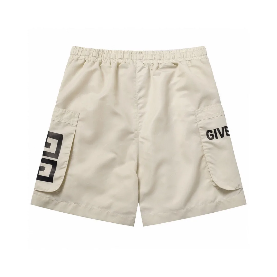 Logo-Print Cargo Sport Shorts D18012827 — view 2