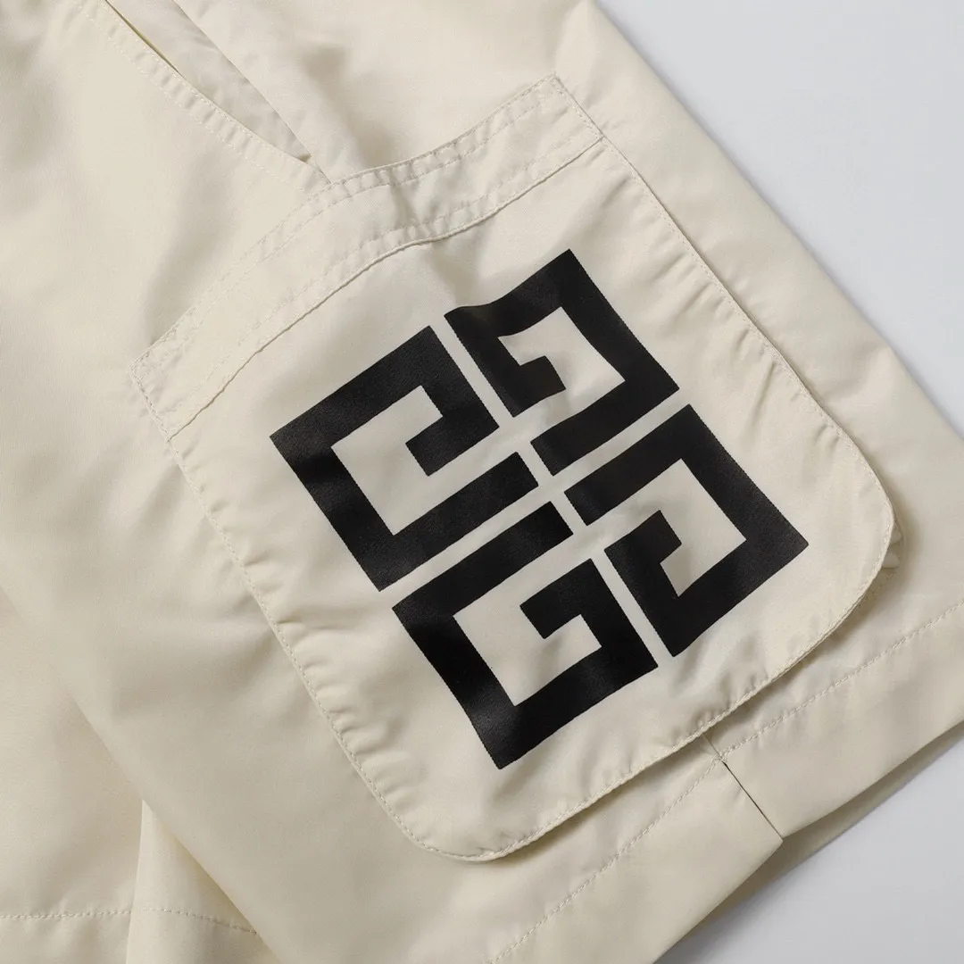 Logo-Print Cargo Sport Shorts D18012827 — view 5