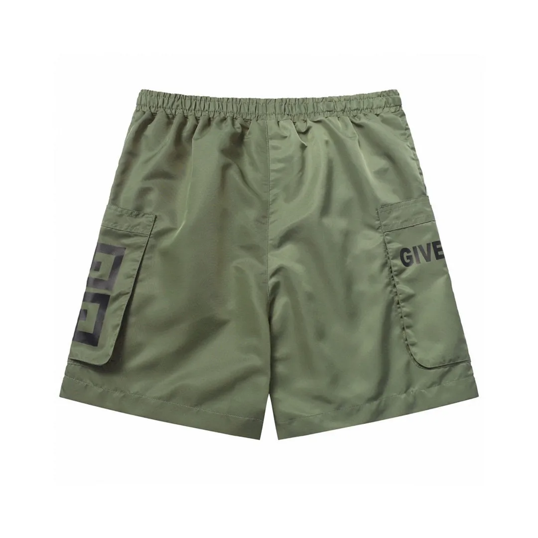 Logo-Print Cargo Swim Shorts D18012826 — view 2